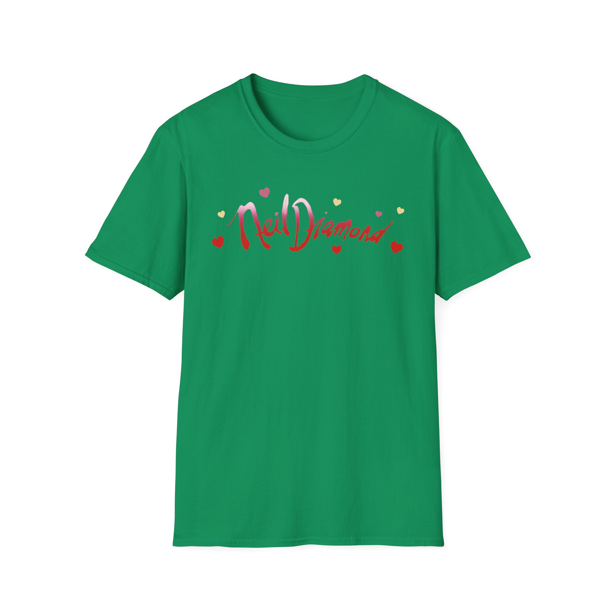 Neil Diamond Logo Heart Unisex Softstyle T-Shirt
