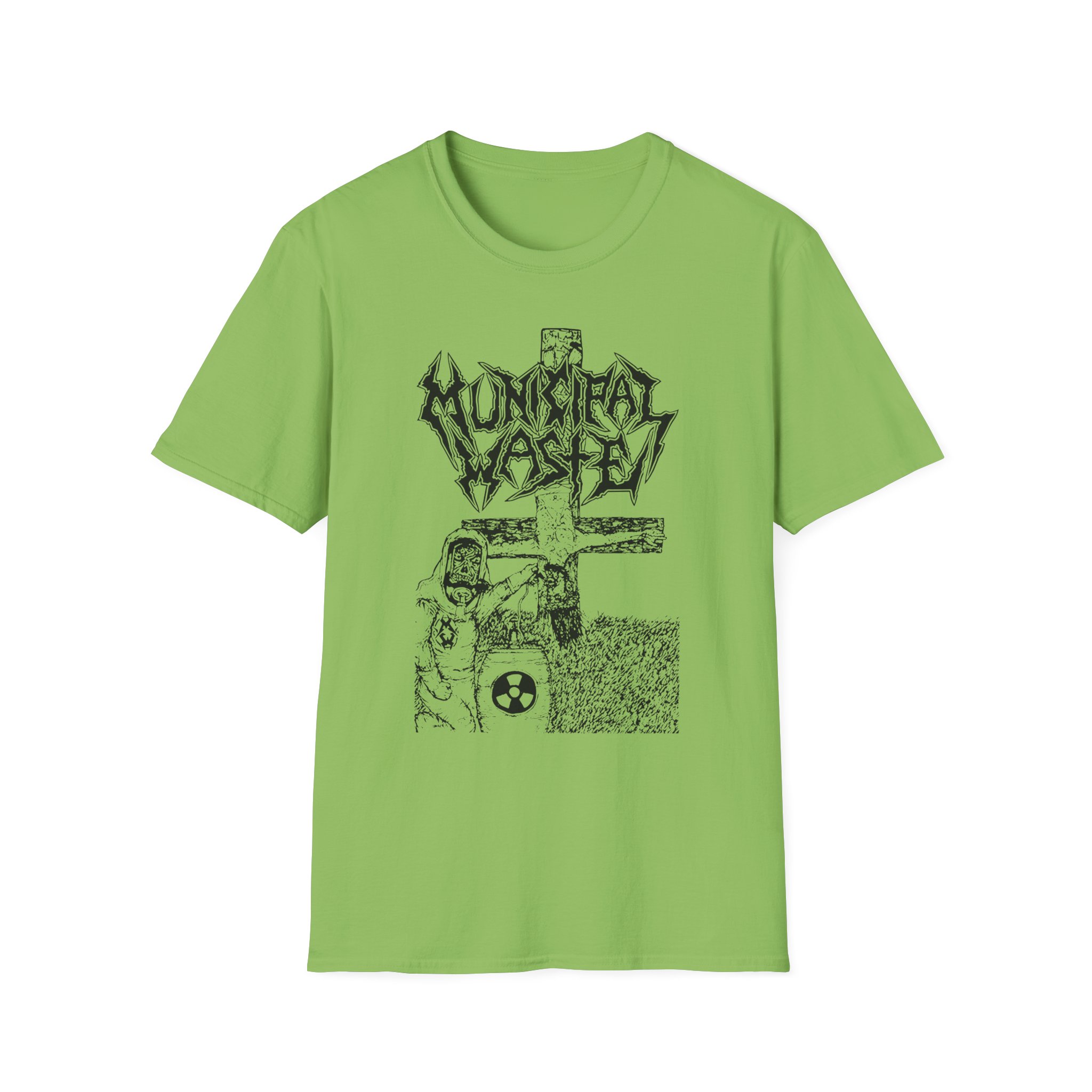 Municipal Waste Decrepit Christ Unisex Softstyle T-Shirt