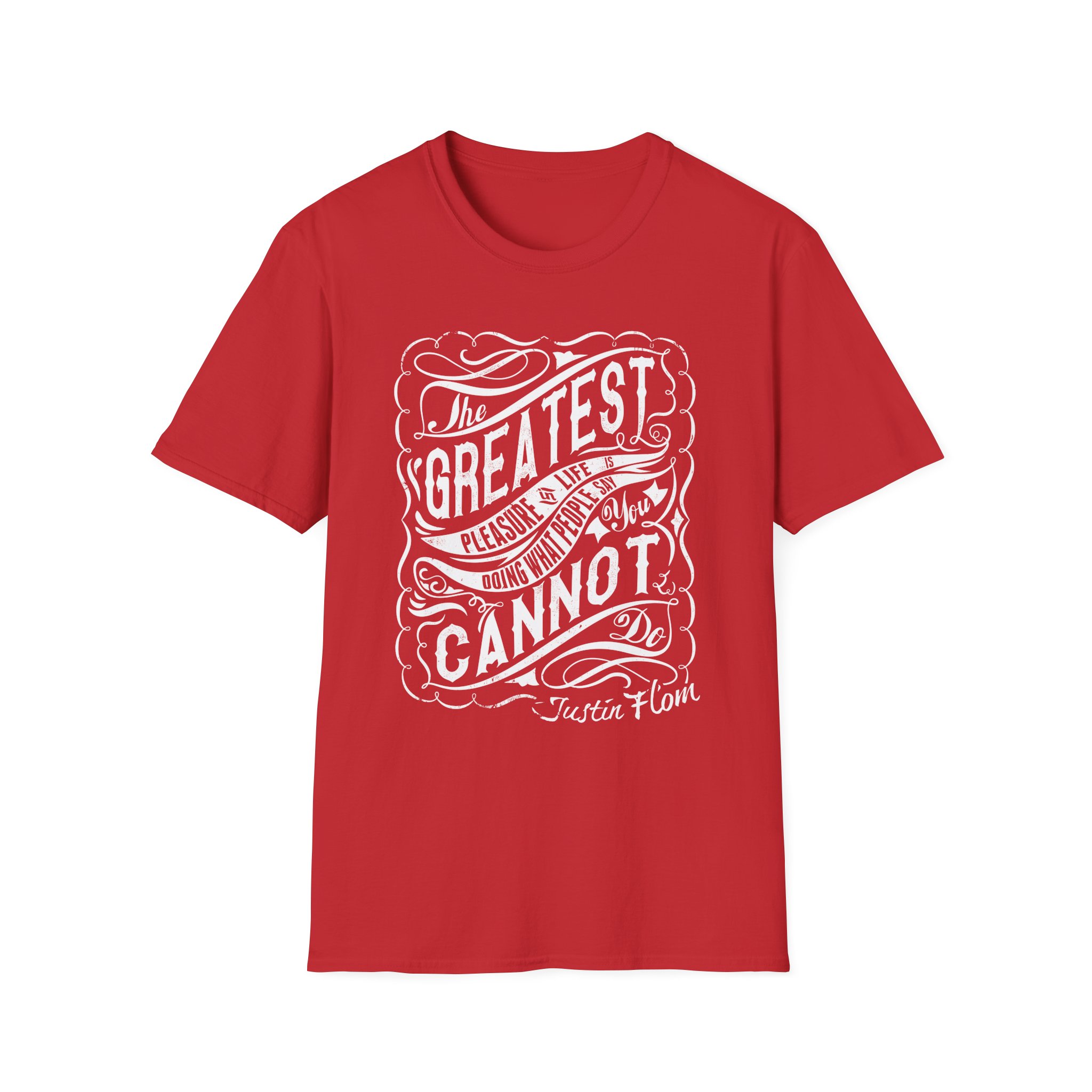 Justin Flom Unisex Softstyle T-Shirt