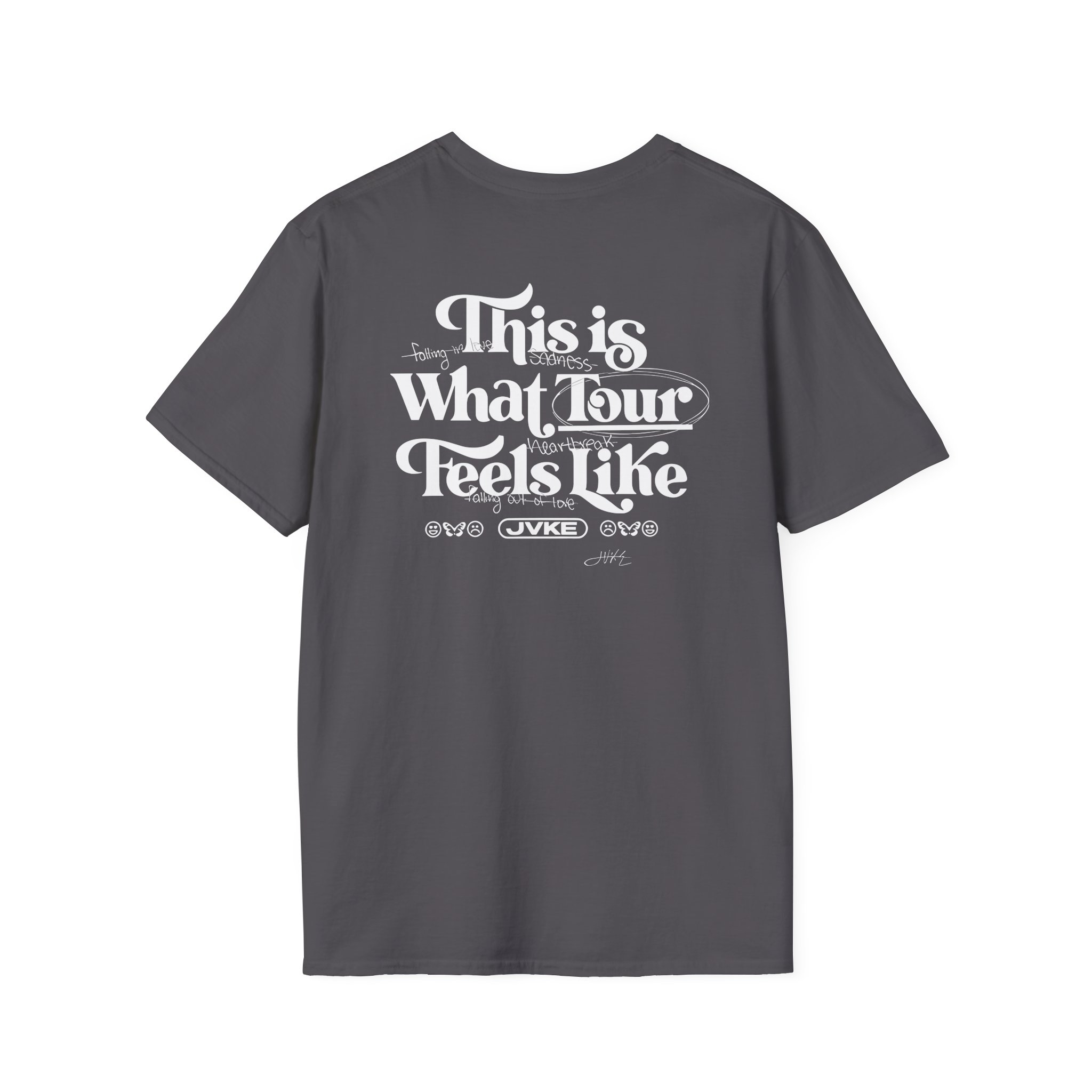 Jvke What Tour Feels Like Unisex Softstyle T-Shirt