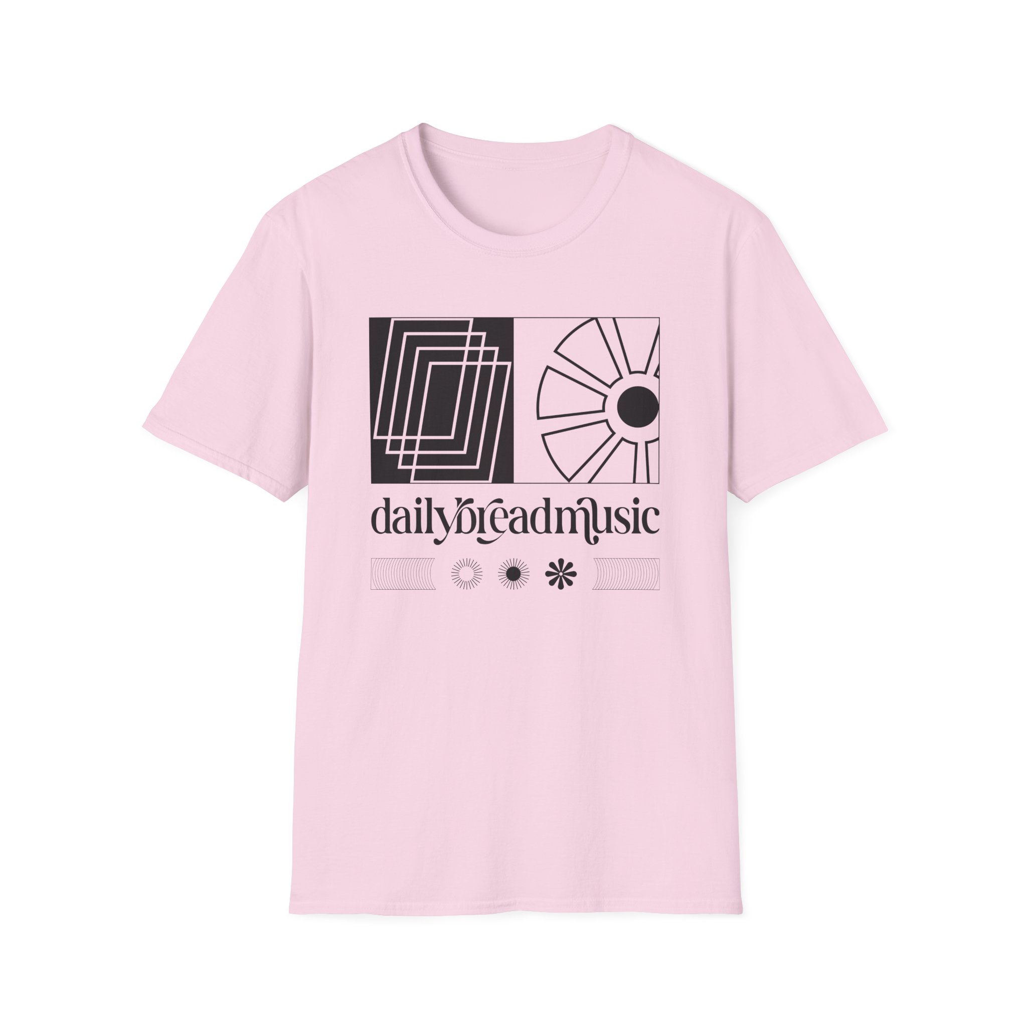 Daily Bread Tri Flower Unisex Softstyle T-Shirt