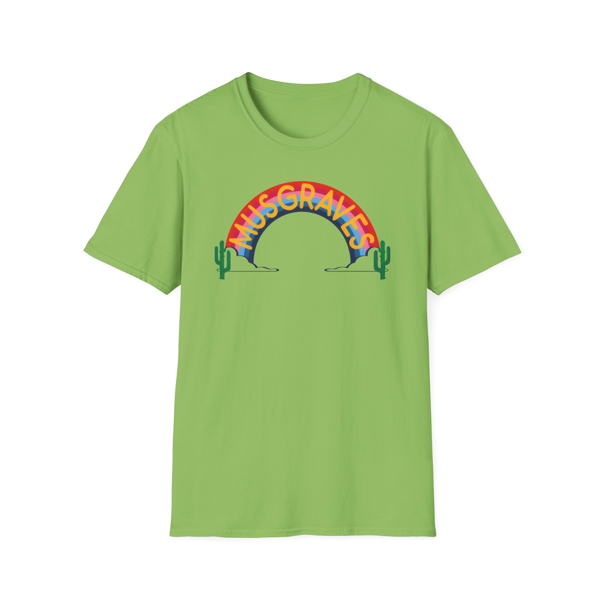 Kacey Musgraves Rainbow Unisex Softstyle T-Shirt