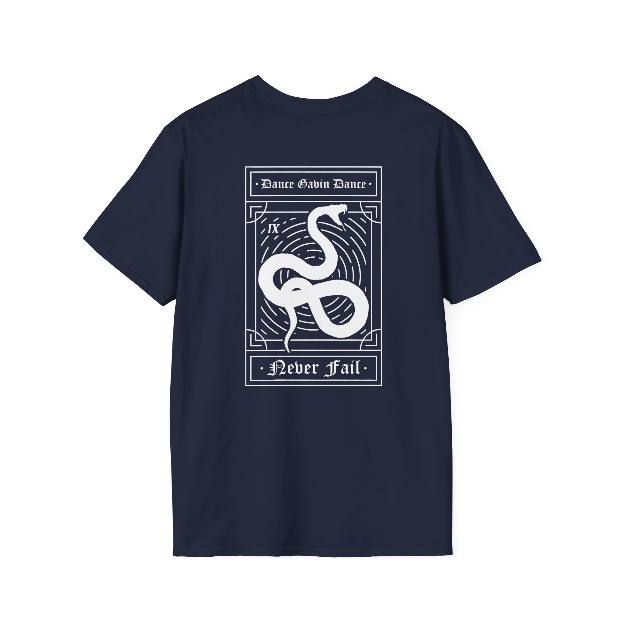 Dance Gavin Dance Snake Tarot Unisex Softstyle T-Shirt