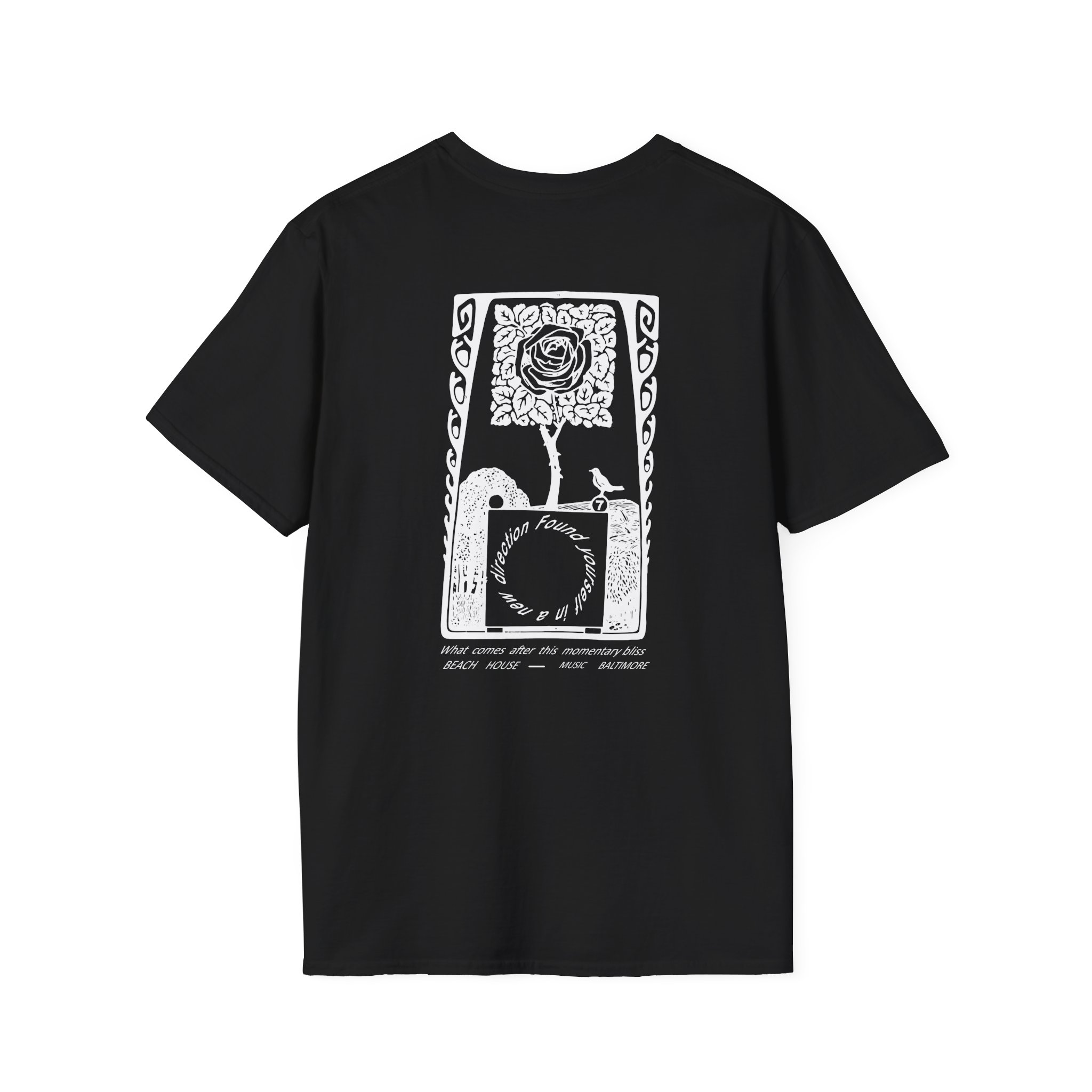 Beach House rose Unisex Softstyle T-Shirt