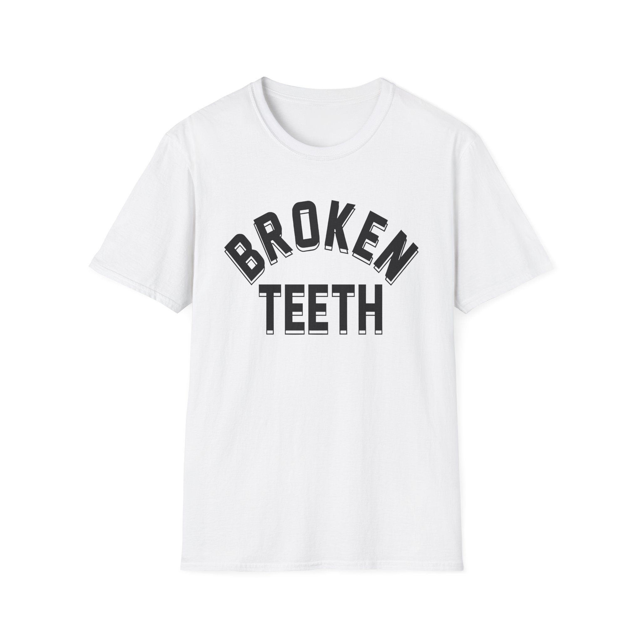 Broken Teeth Snake Unisex Softstyle T-Shirt