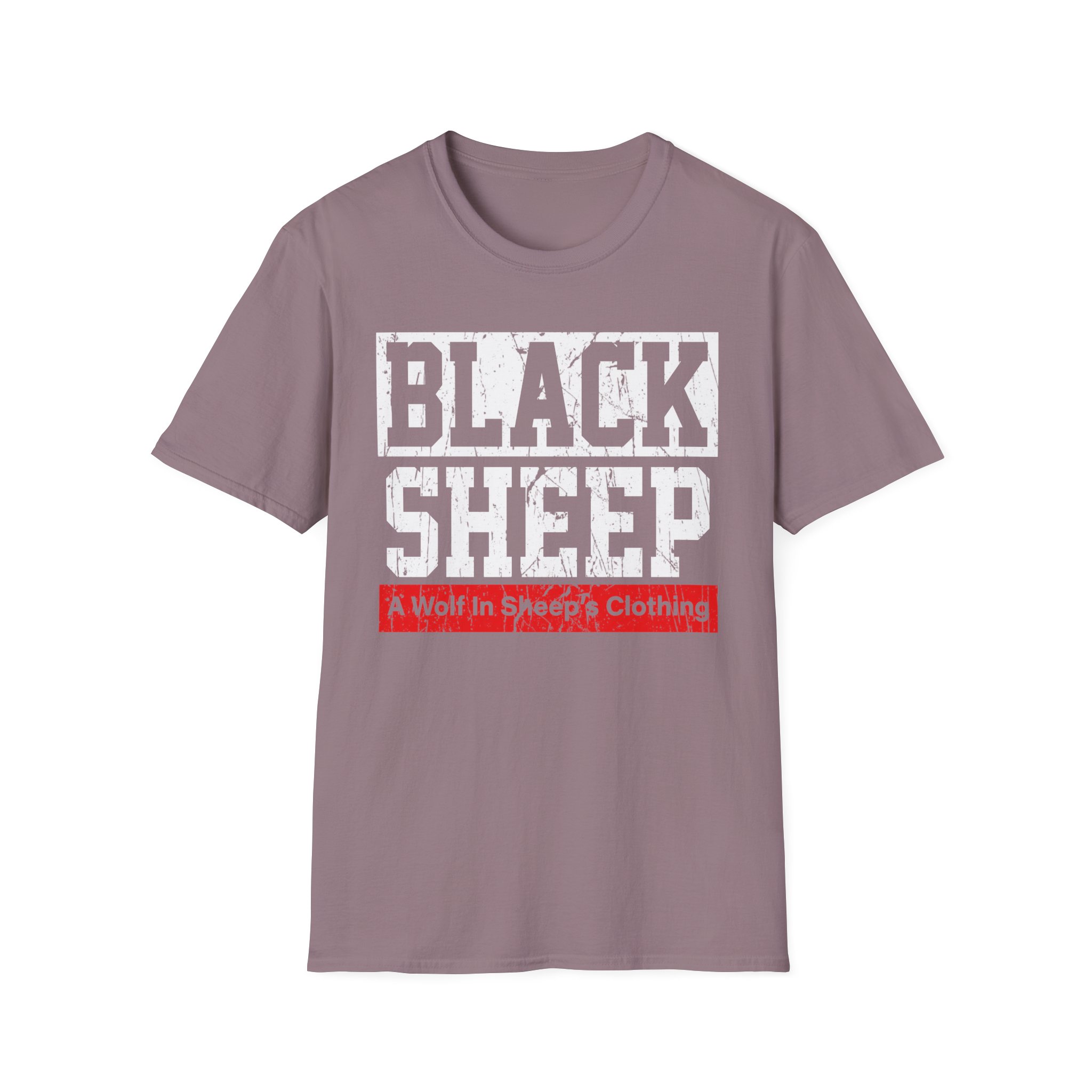Black Sheep Wolf In Sheep's Unisex Softstyle T-Shirt