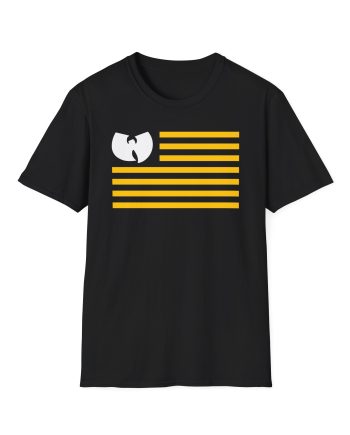 Wu Tang Clan Flag Unisex Softstyle T-Shirt
