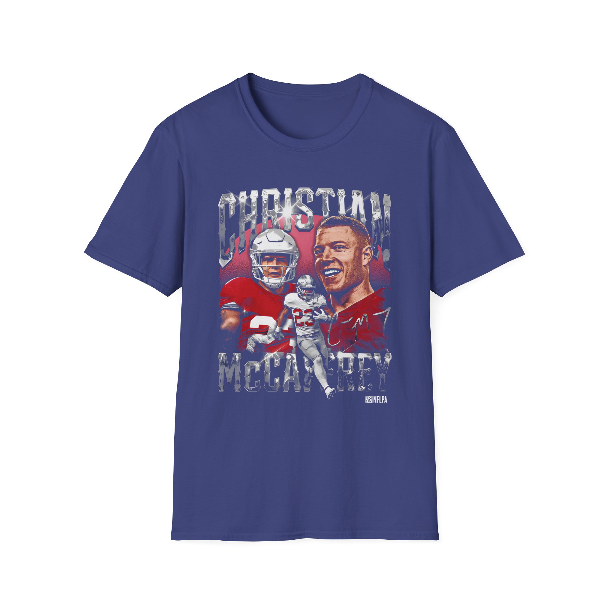 Christian Mccaffrey Vintage Unisex Softstyle T-Shirt