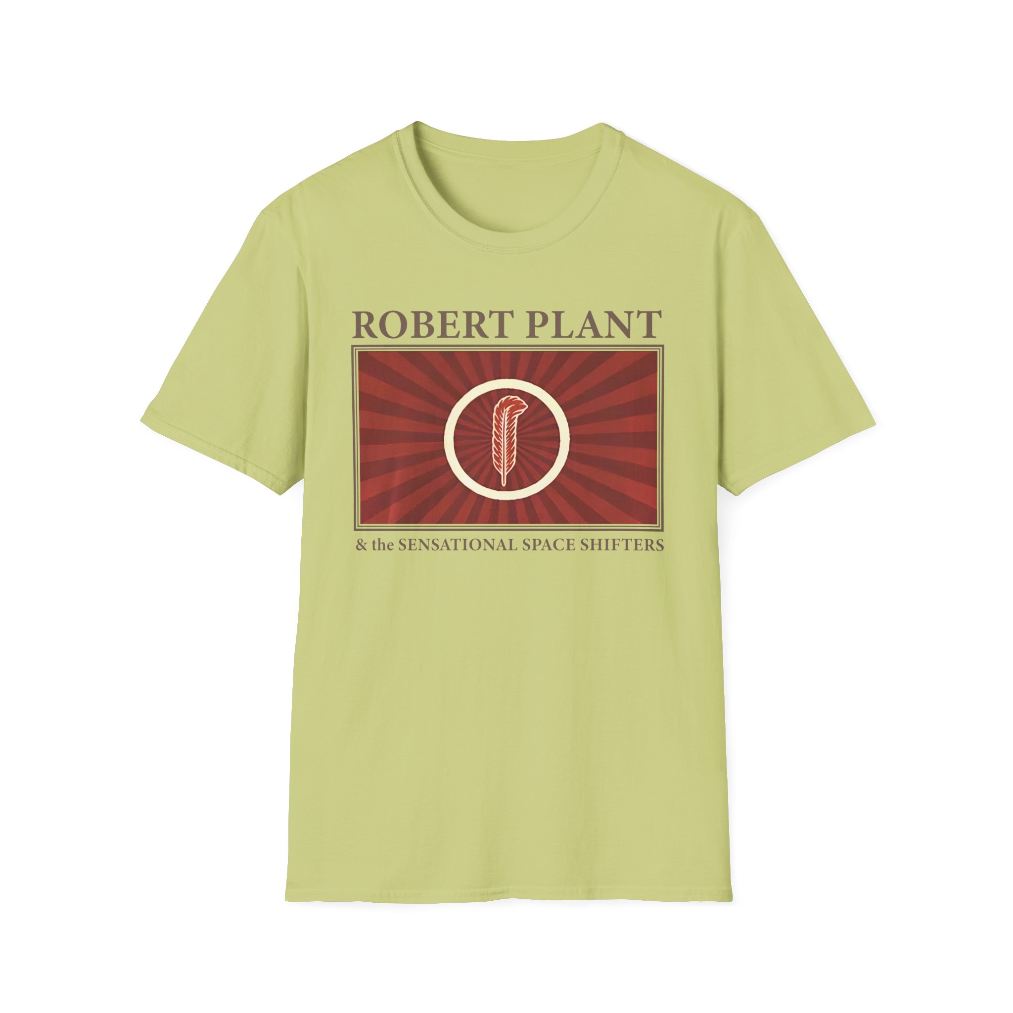 Robert Plant Feather Section Unisex Softstyle T-Shirt