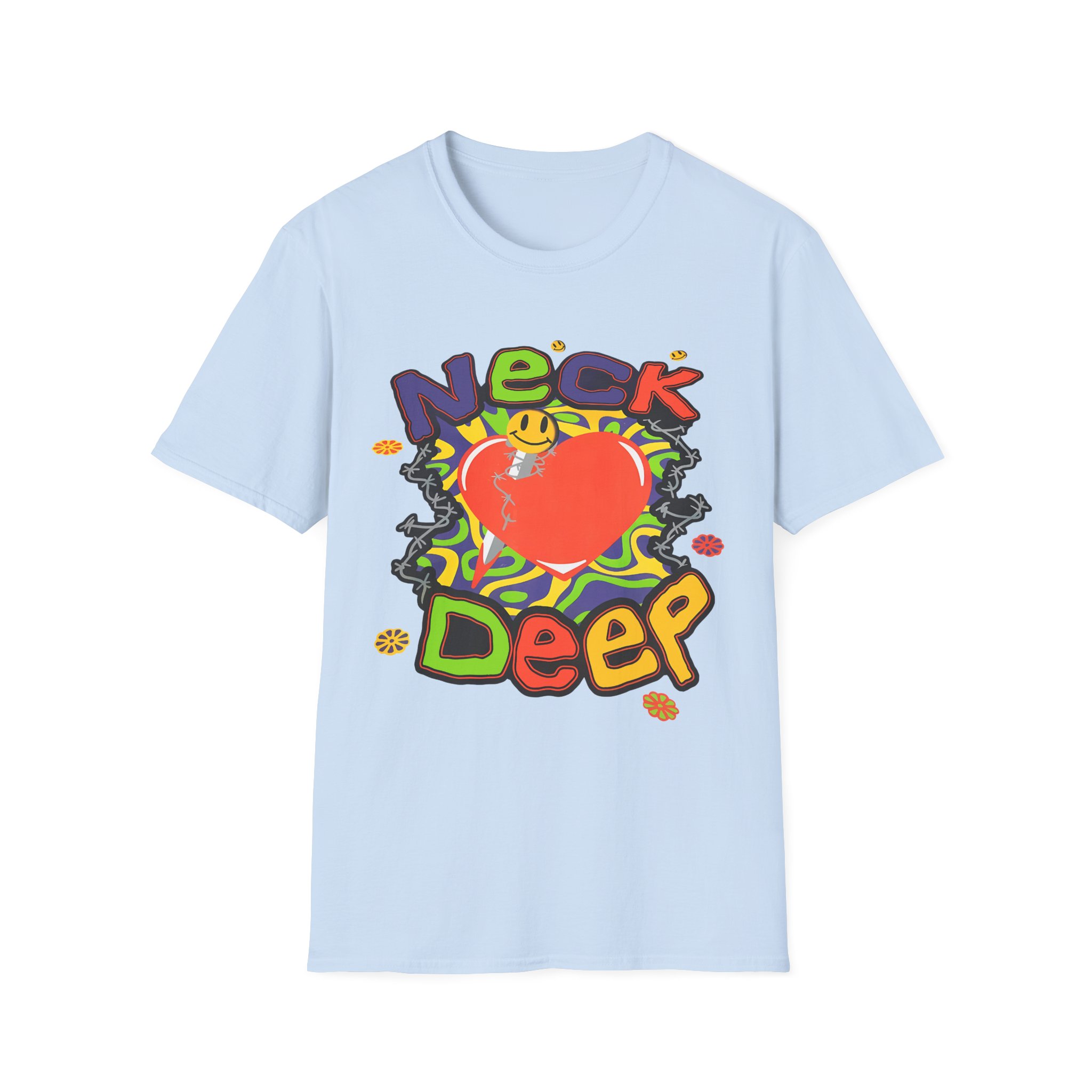 Neck Deep Love Unisex Softstyle T-Shirt