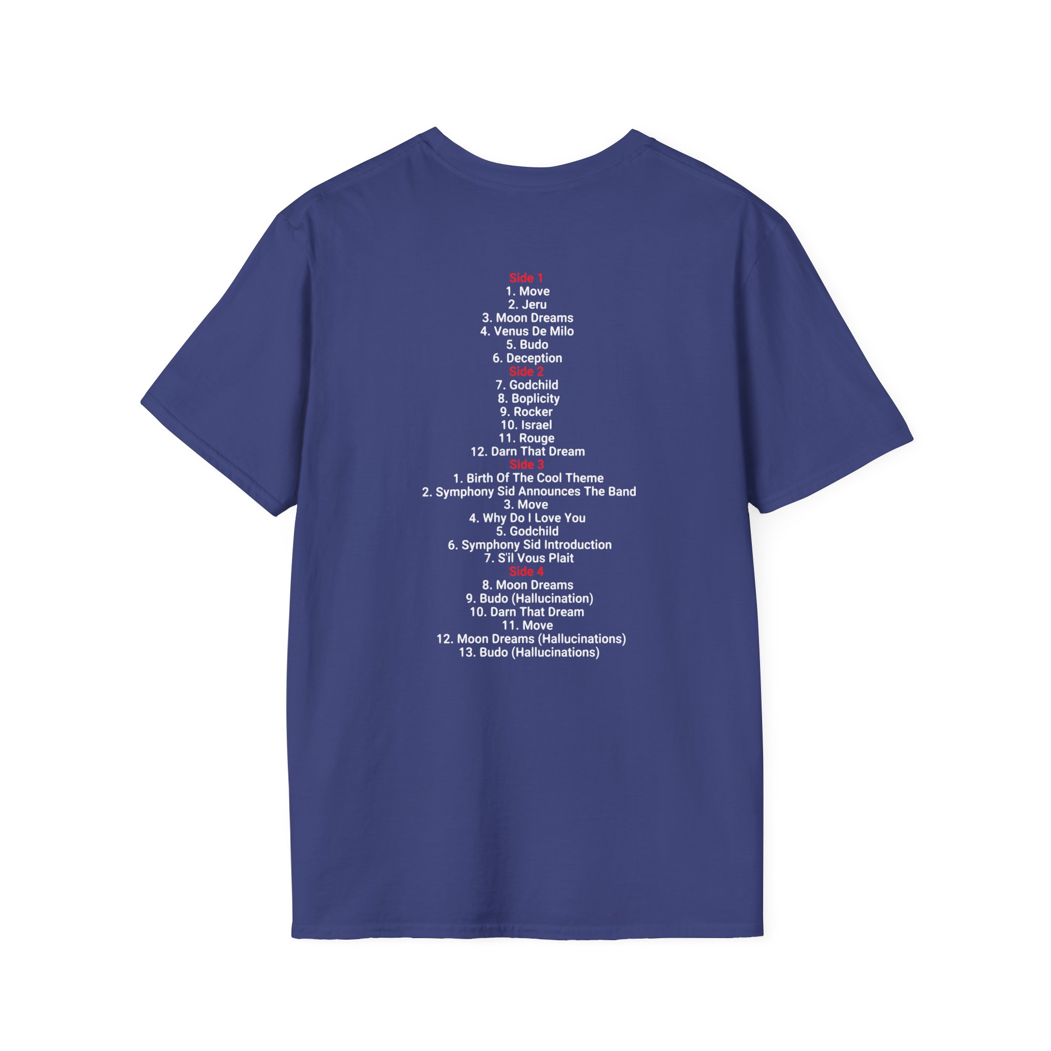 Miles Davis Complete Birth Of The Cool Unisex Softstyle T-Shirt