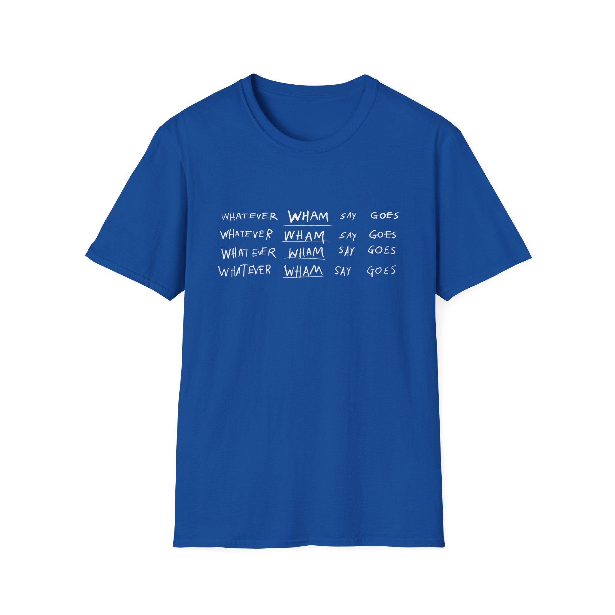 Lil Baby Whatever Wham Say Goes Unisex Softstyle T-Shirt