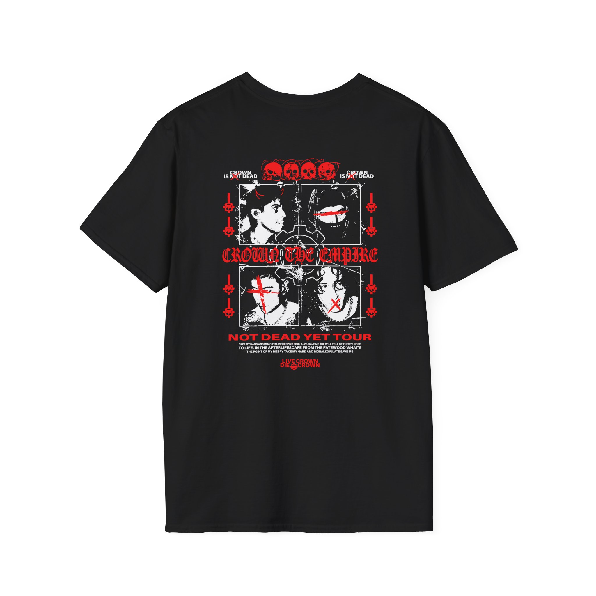 Crown the Empire Crown Is Dead Unisex Softstyle T-Shirt