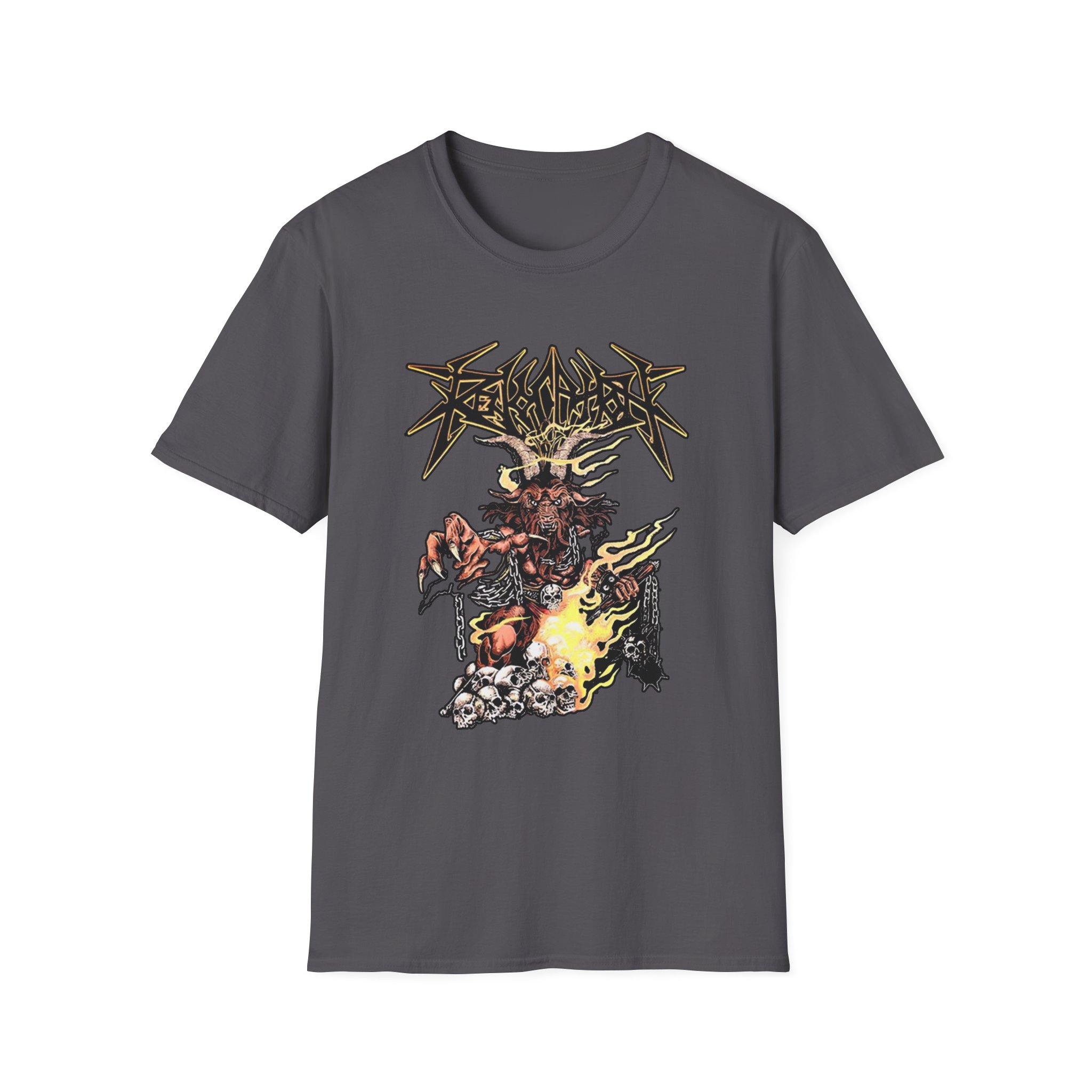 Revocation Ram and Flail Unisex Softstyle T-Shirt