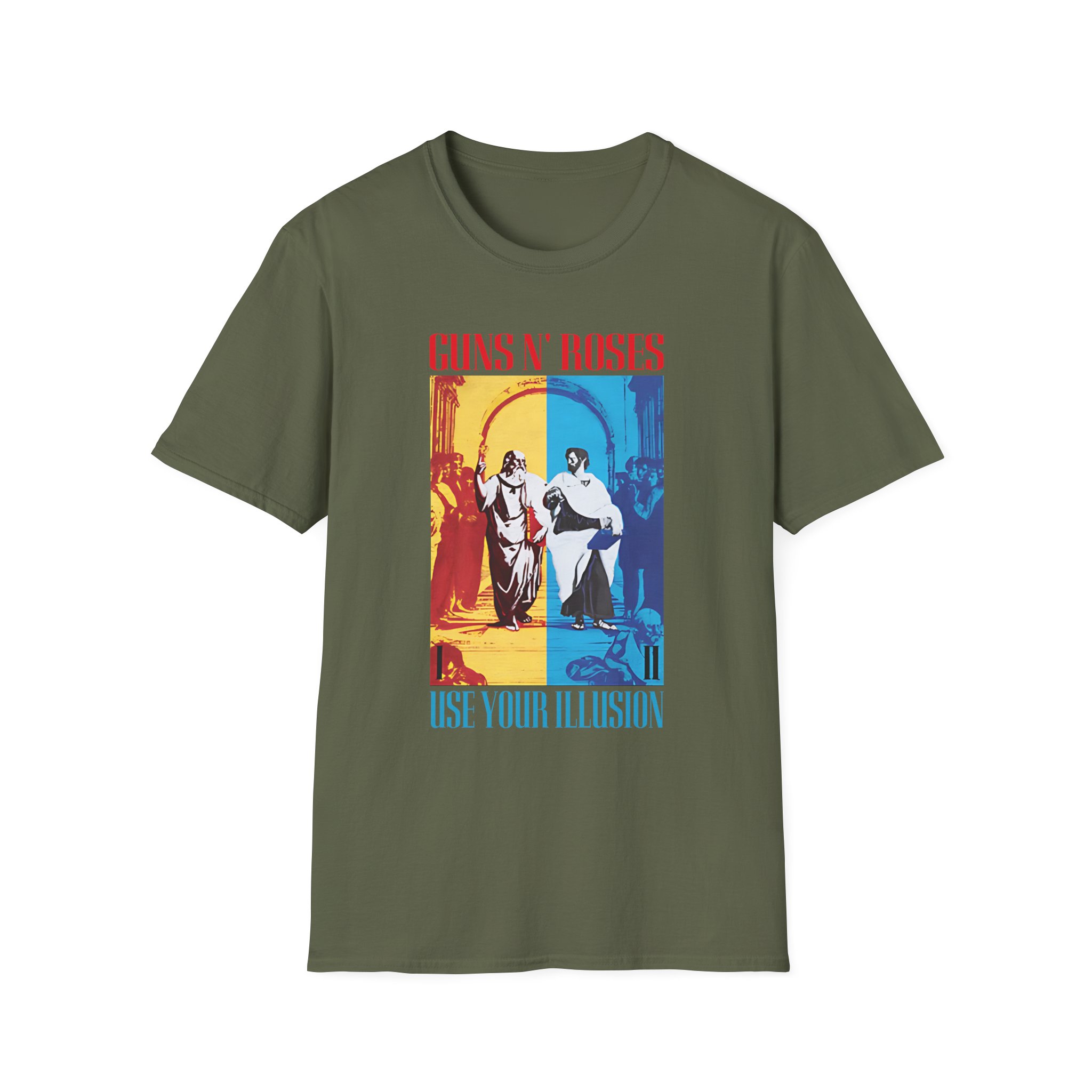 Guns N Roses Use Your Illusion X Spotify Fans First Unisex Softstyle T-Shirt