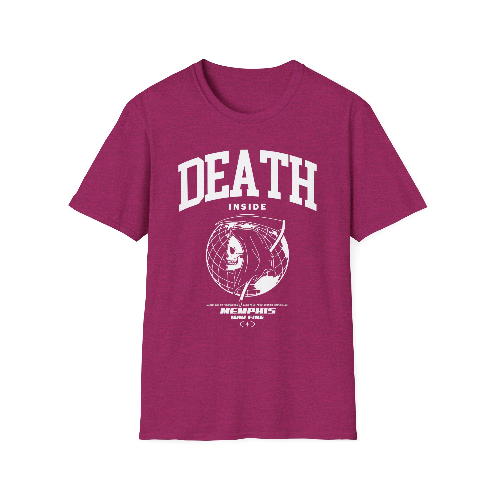 Memphis May Fire Death Inside Spider Unisex Softstyle T-Shirt