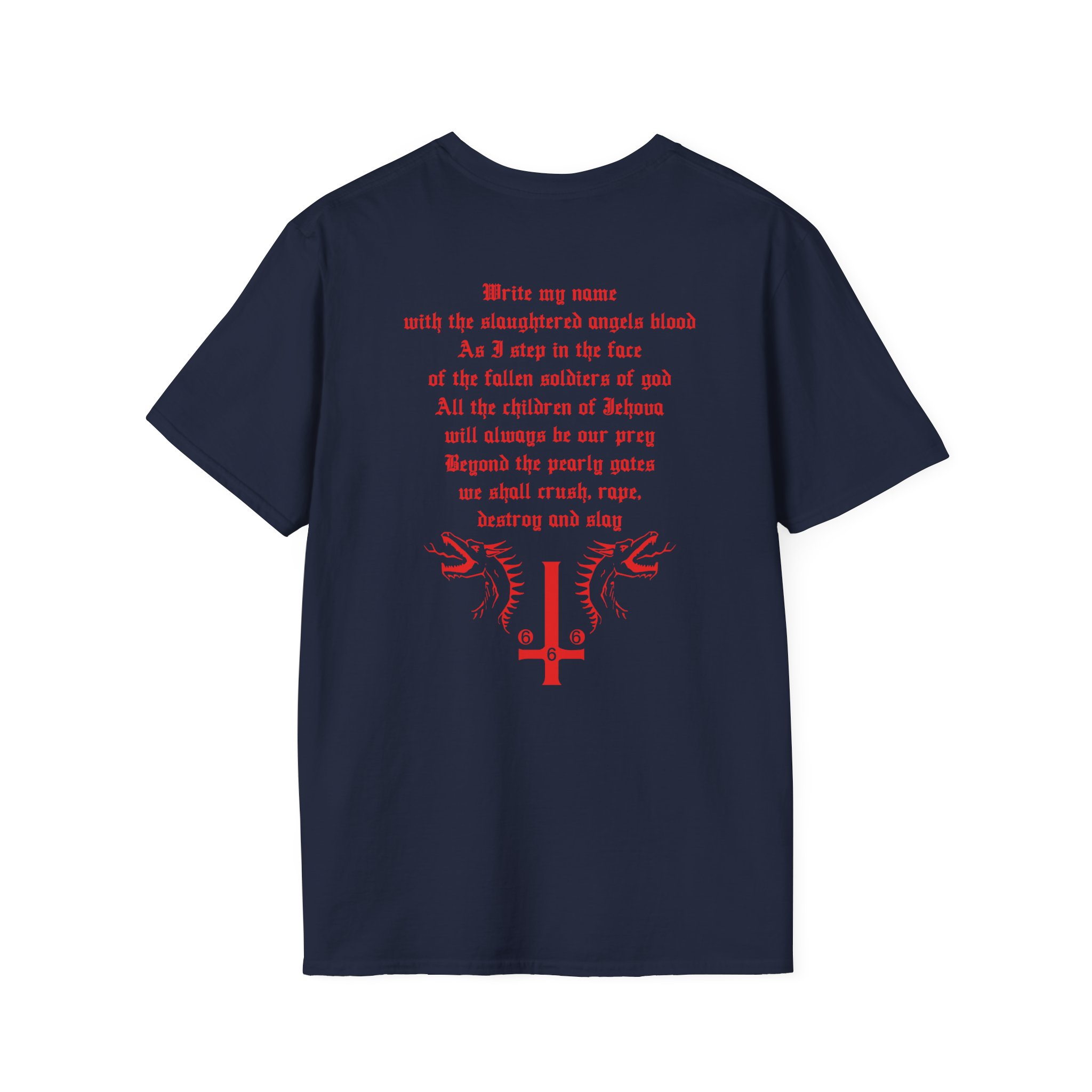 Marduk Demon With Wings Unisex Softstyle T-Shirt