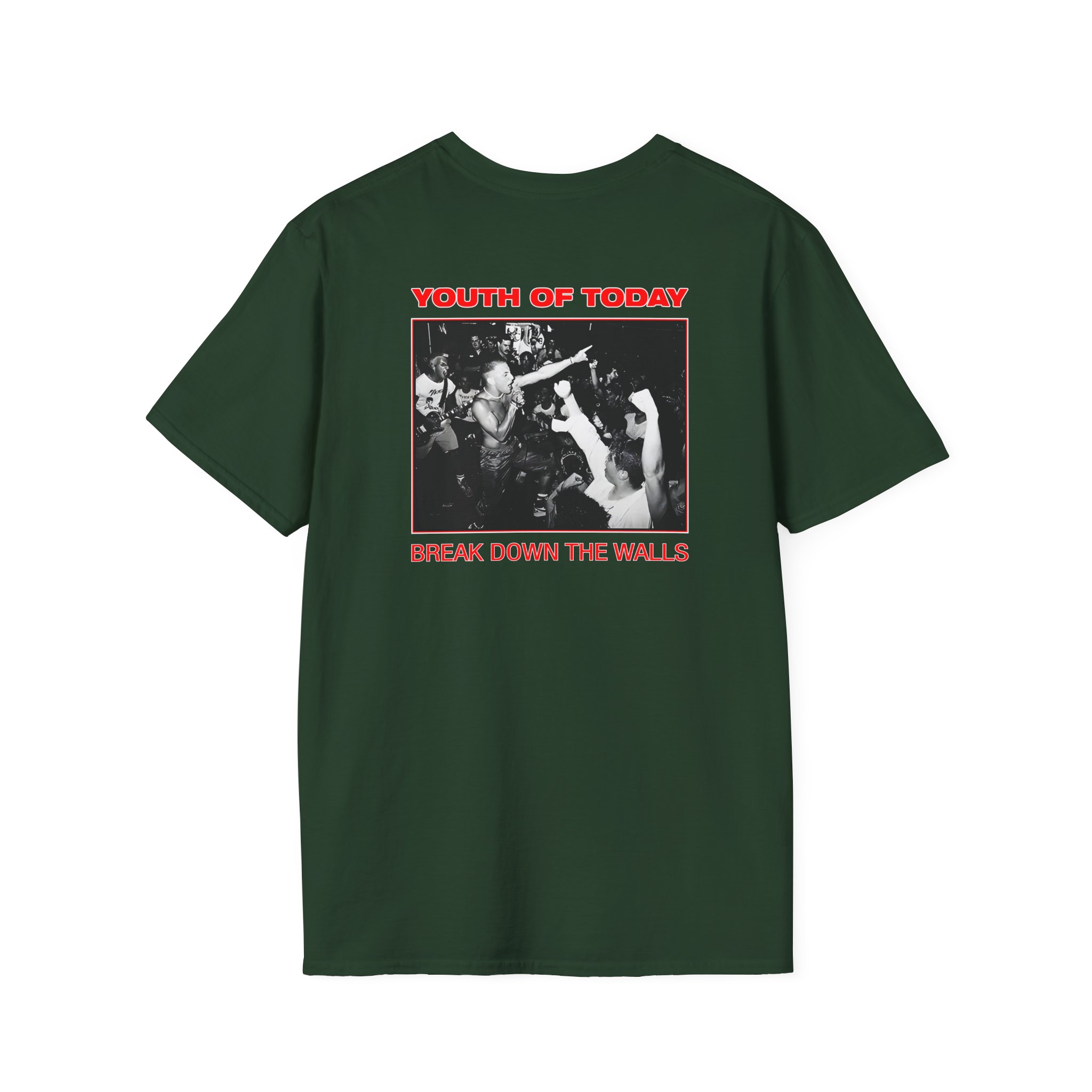 Youth of Today Break Down The Walls Unisex Softstyle T-Shirt