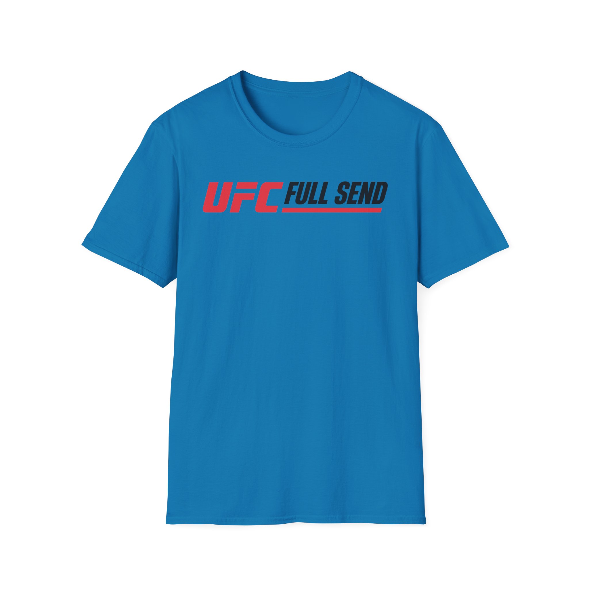 Full Send FS x UFC Logo Unisex Softstyle T-Shirt