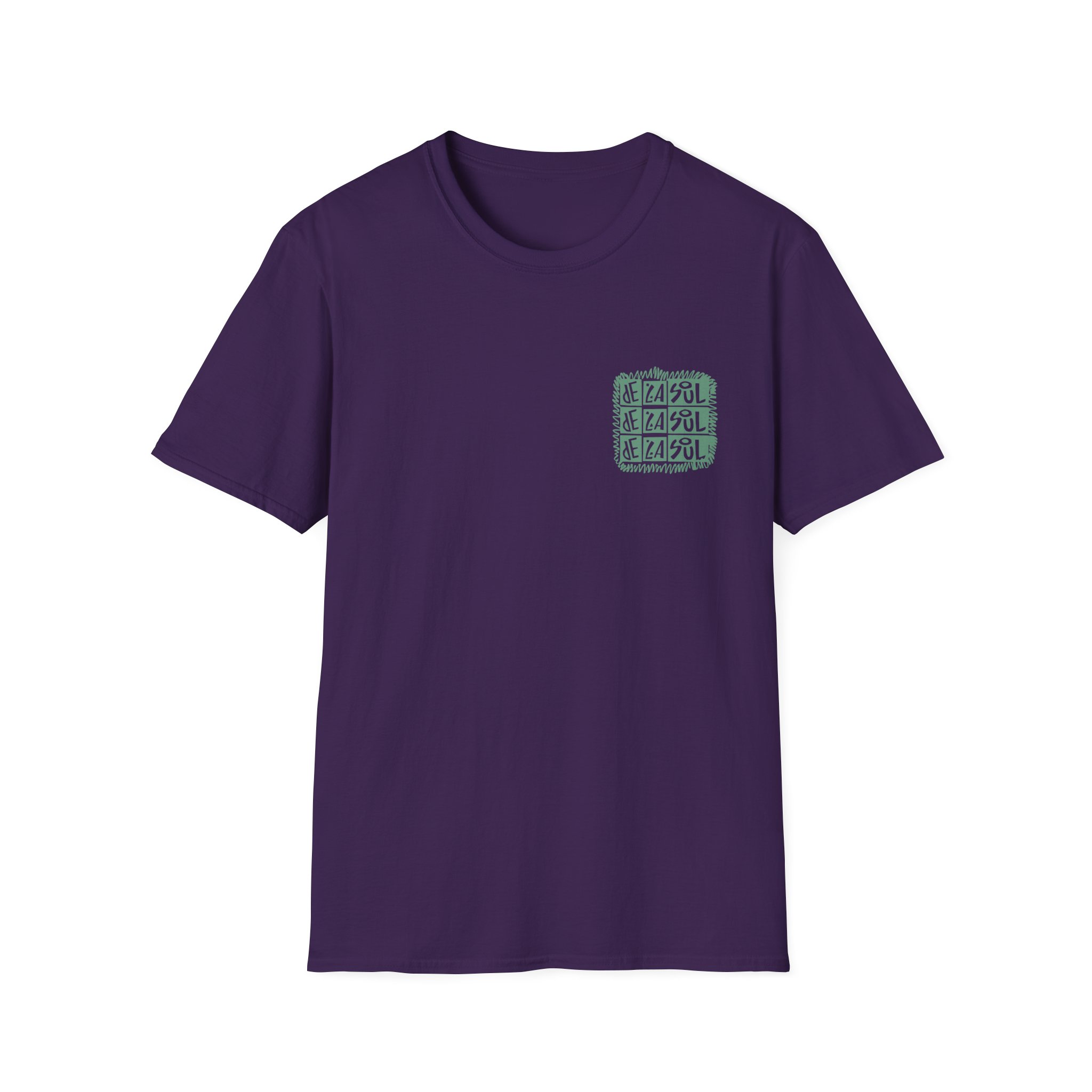 De La Soul Repeating Logo Unisex Softstyle T-Shirt