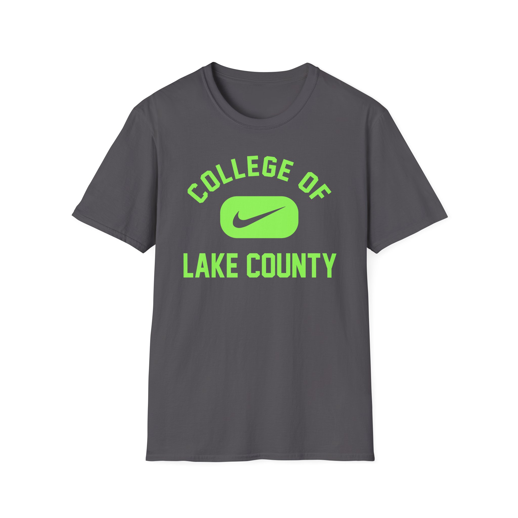 College Lake County Nike Lancers Unisex Softstyle T-Shirt
