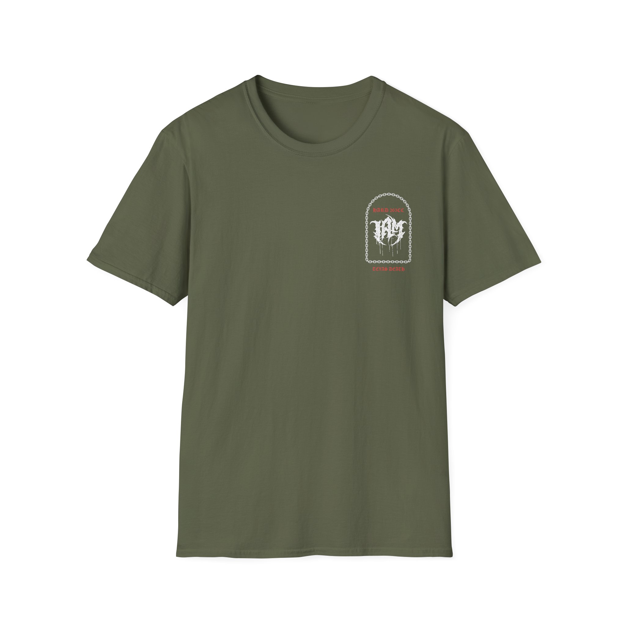I AM Texas Death Unisex Softstyle T-Shirt