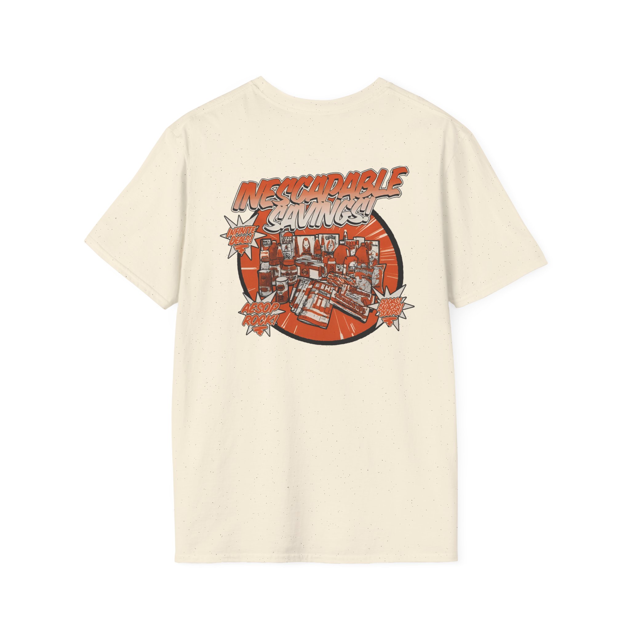 Aesop Rock Inescapable Savings Unisex Softstyle T-Shirt