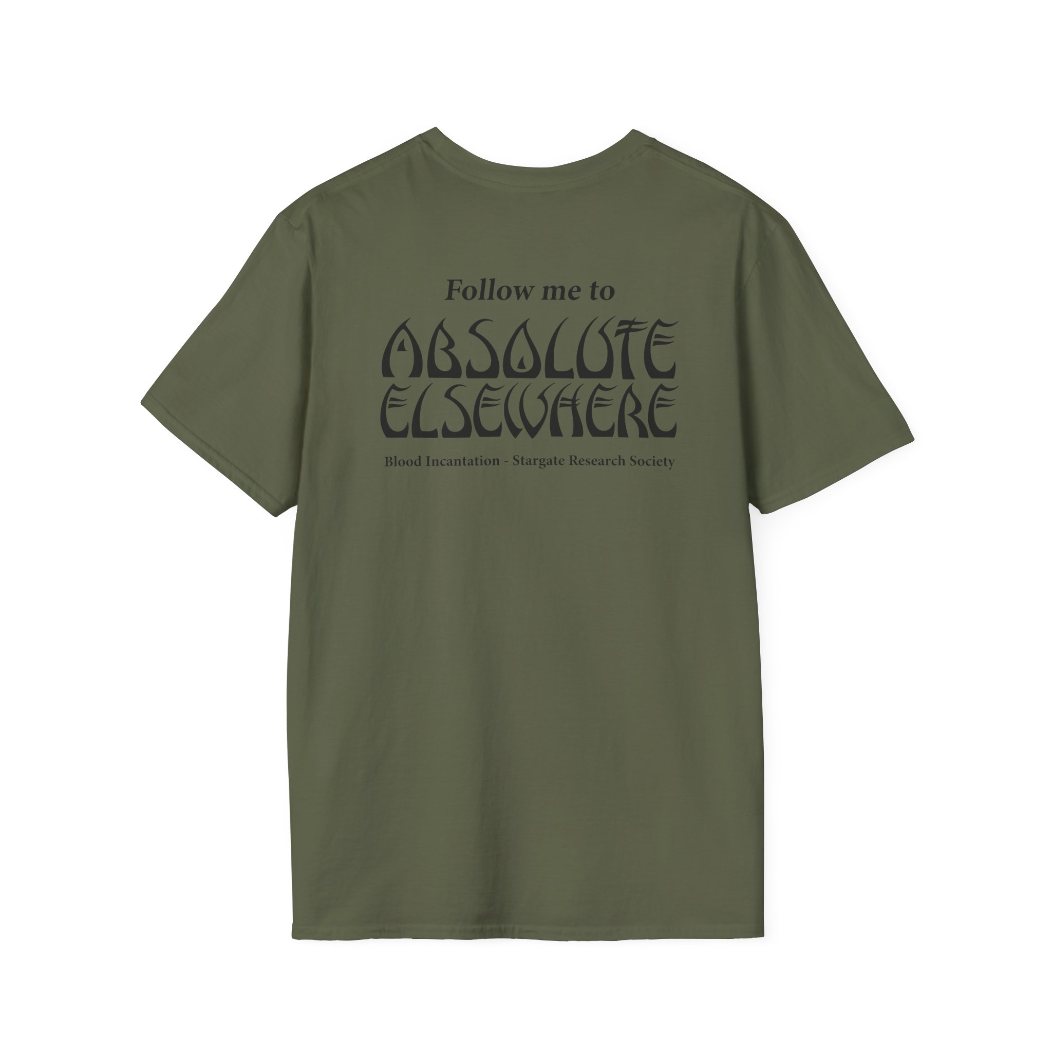 Blood Incantation Absolute Elsewhere SRS Unisex Softstyle T-Shirt