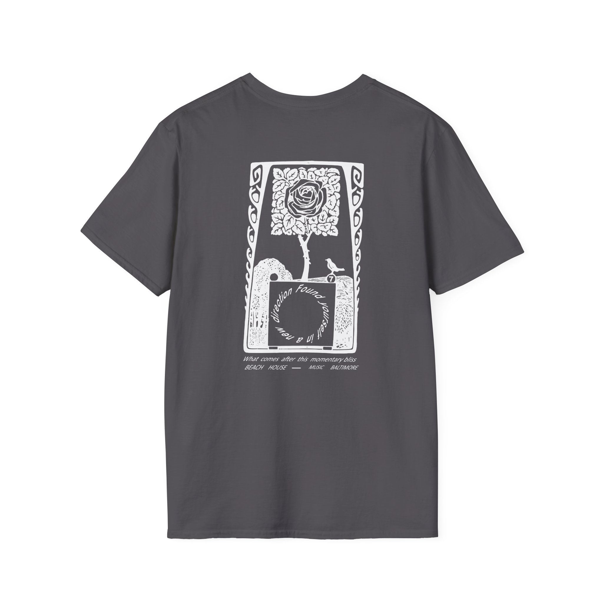 Beach House rose Unisex Softstyle T-Shirt