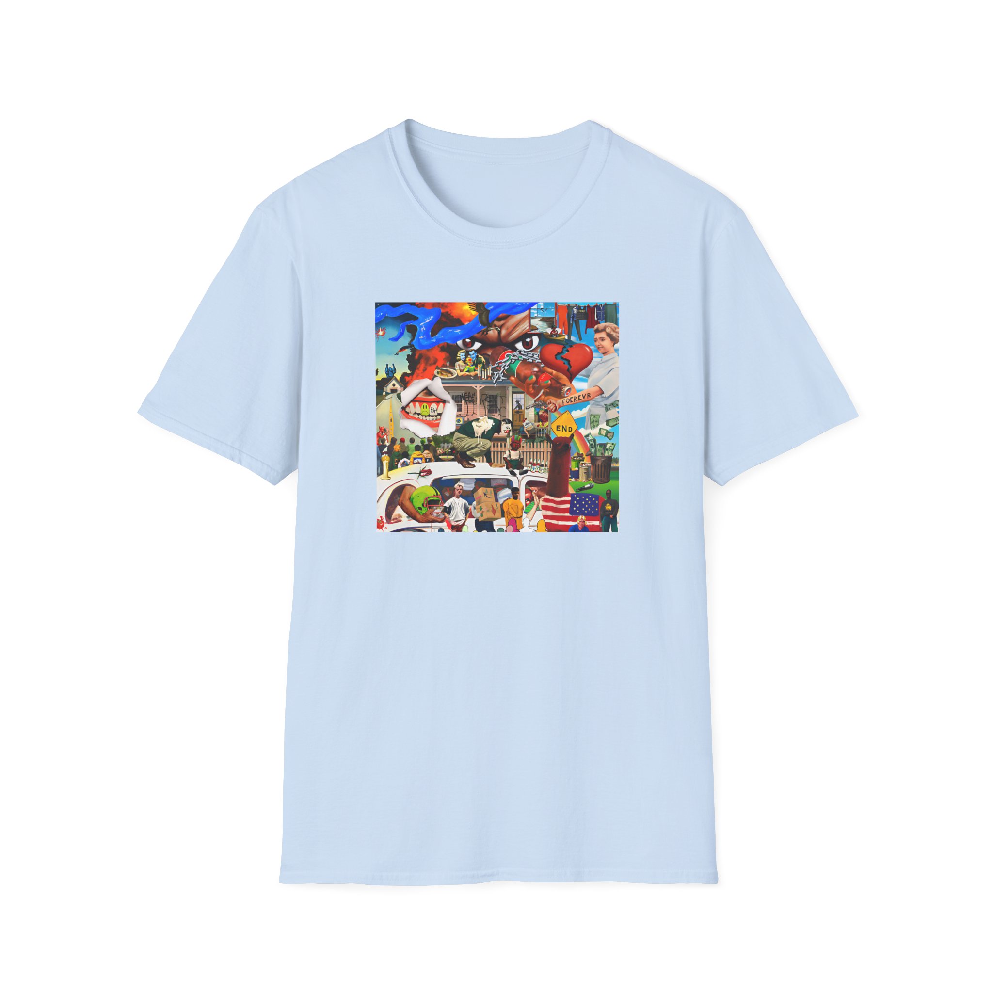 B Family Cover Unisex Softstyle T-Shirt