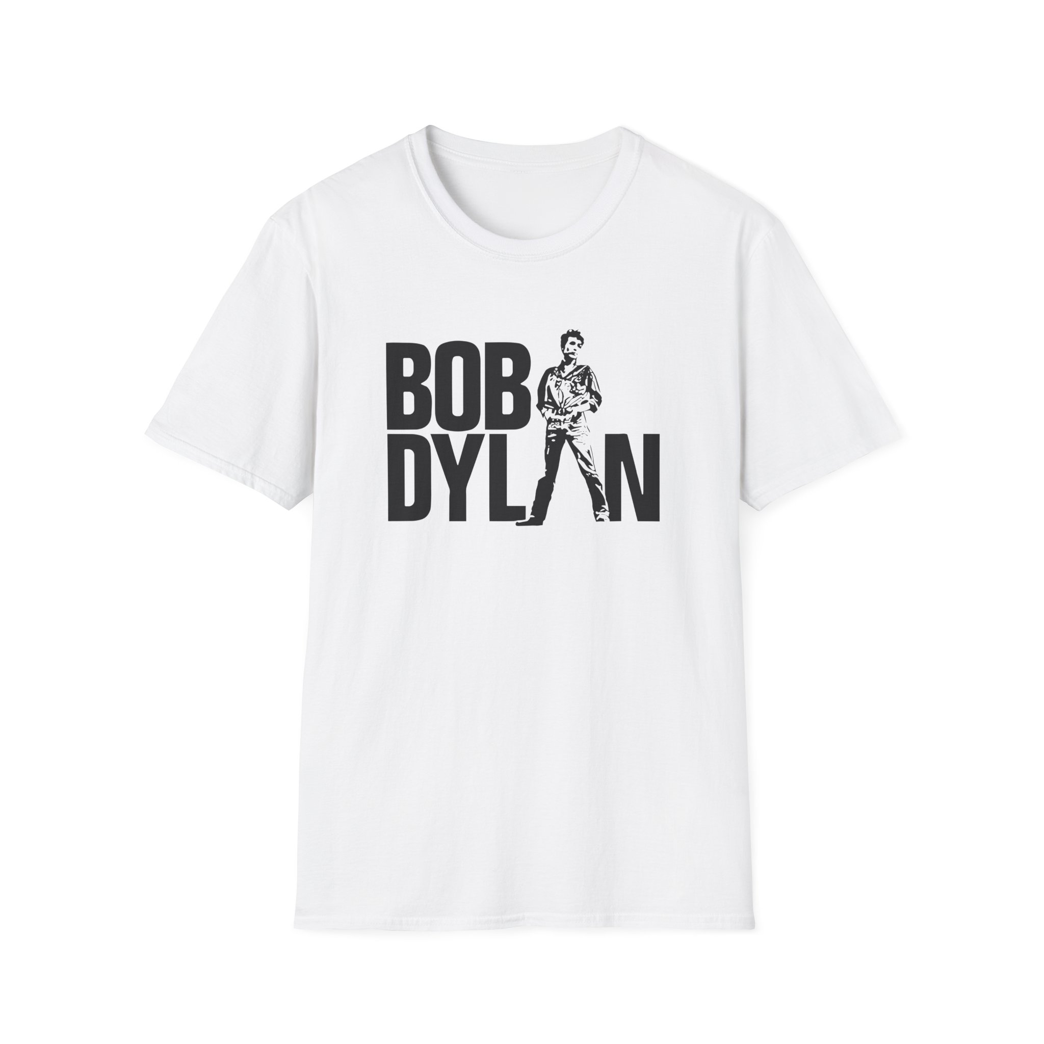 Bob Dylan Standing Bob Unisex Softstyle T-Shirt
