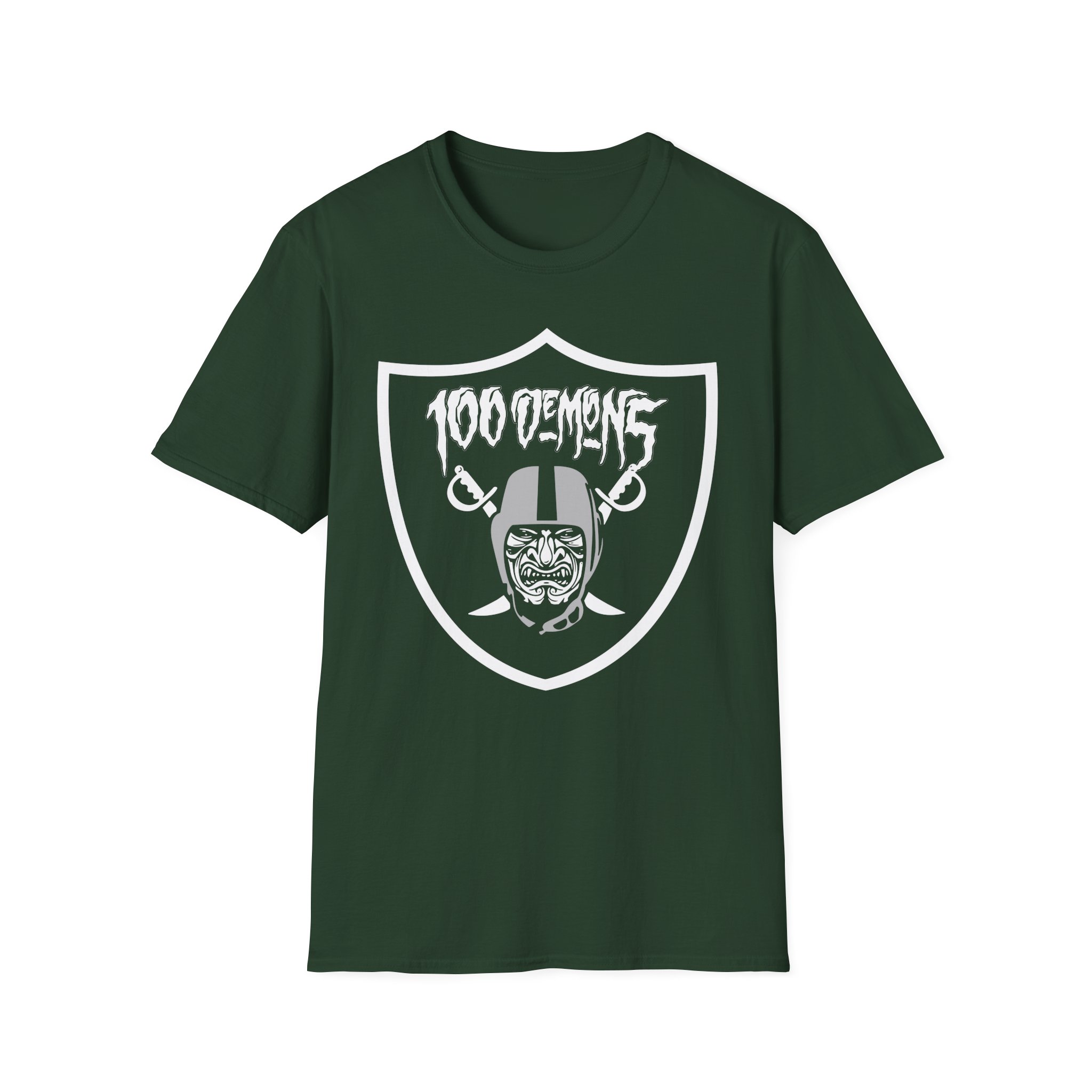 100 Demons Brass City Unisex Softstyle T-Shirt