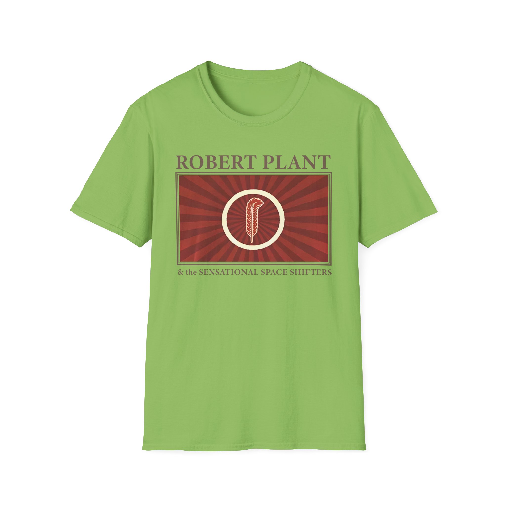 Robert Plant Feather Section Unisex Softstyle T-Shirt