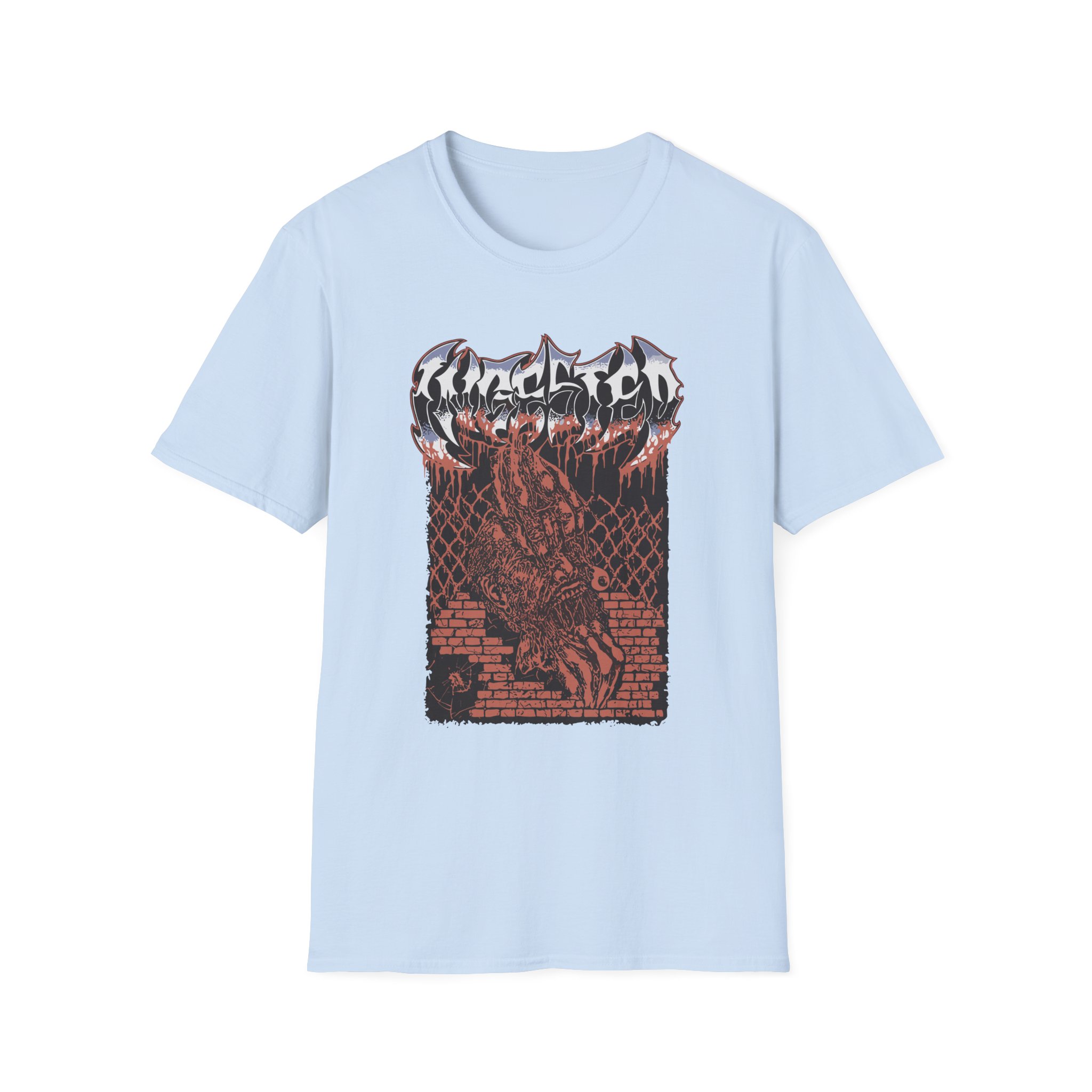 Ingested Face Ripper Unisex Softstyle T-Shirt