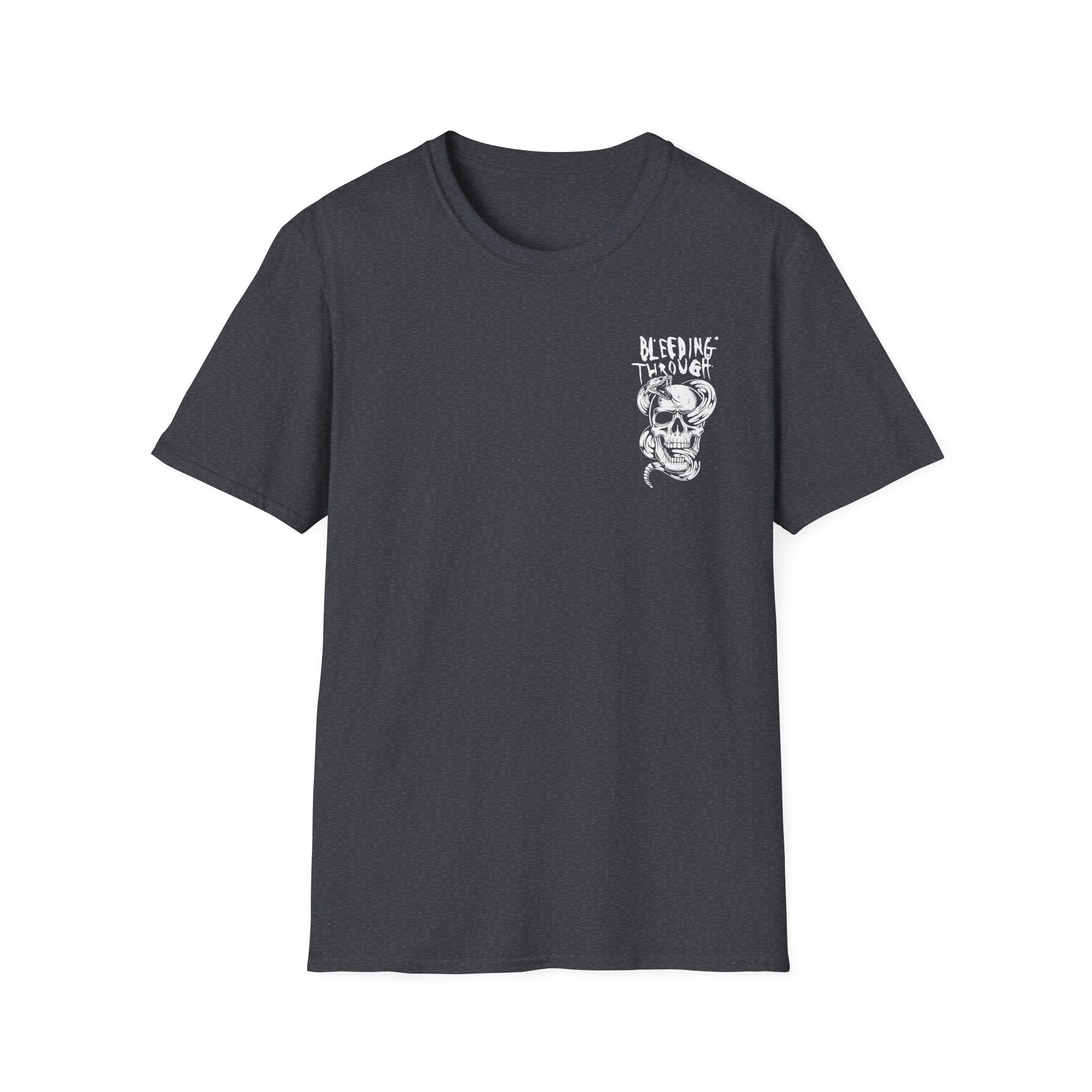 Bleeding Through SNAKE Unisex Softstyle T-Shirt
