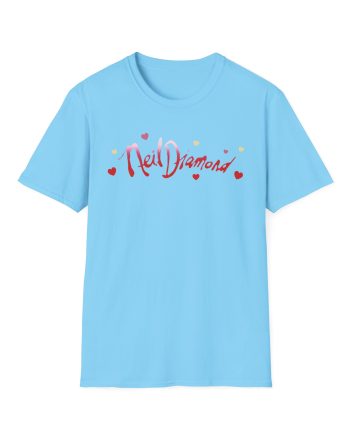 Neil Diamond Logo Heart Unisex Softstyle T-Shirt