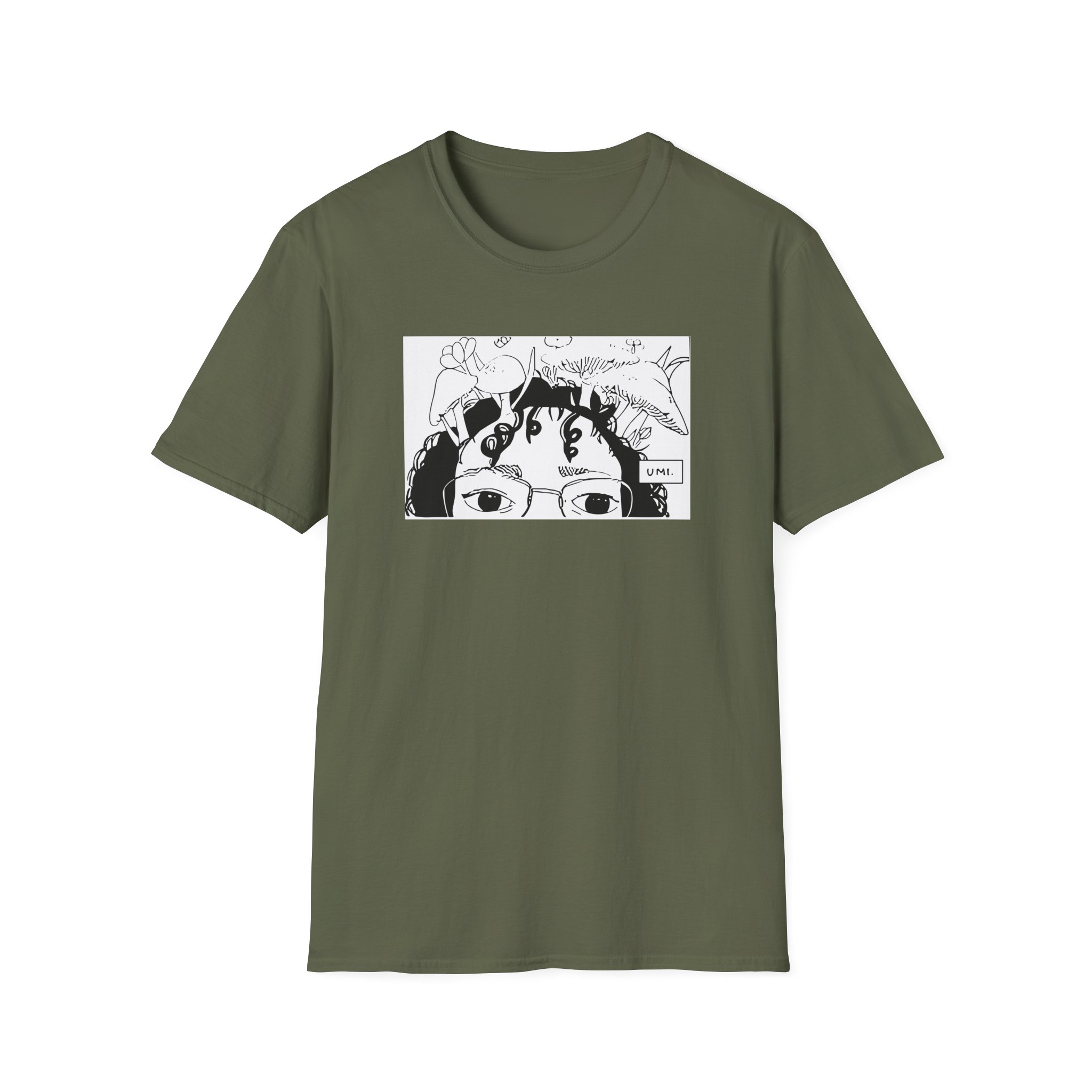 Umi Drawing Unisex Softstyle T-Shirt