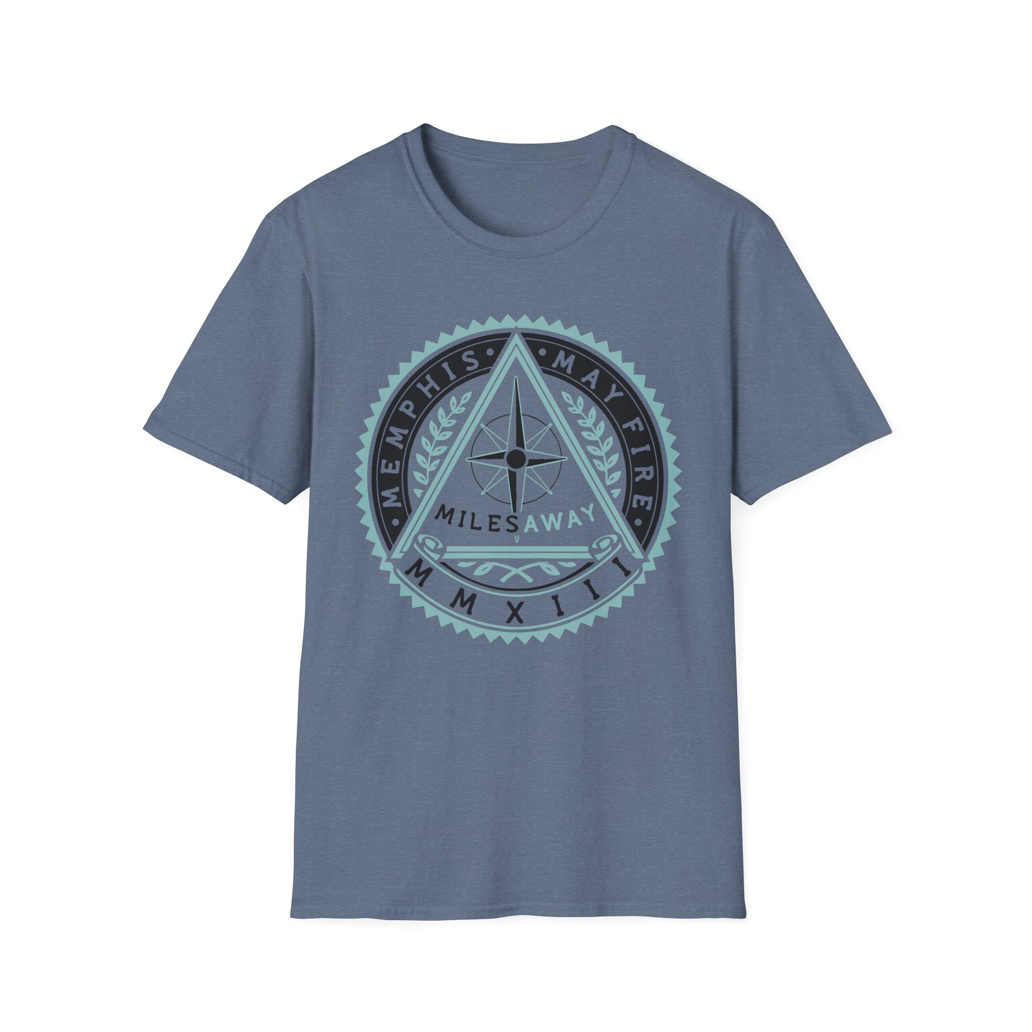 Memphis May Fire Miles Away Unisex Softstyle T-Shirt
