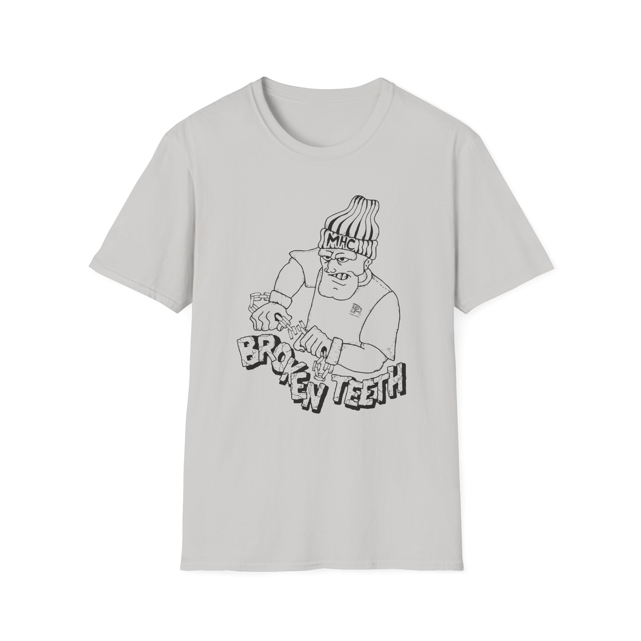 Broken Teeth Unisex Softstyle T-Shirt