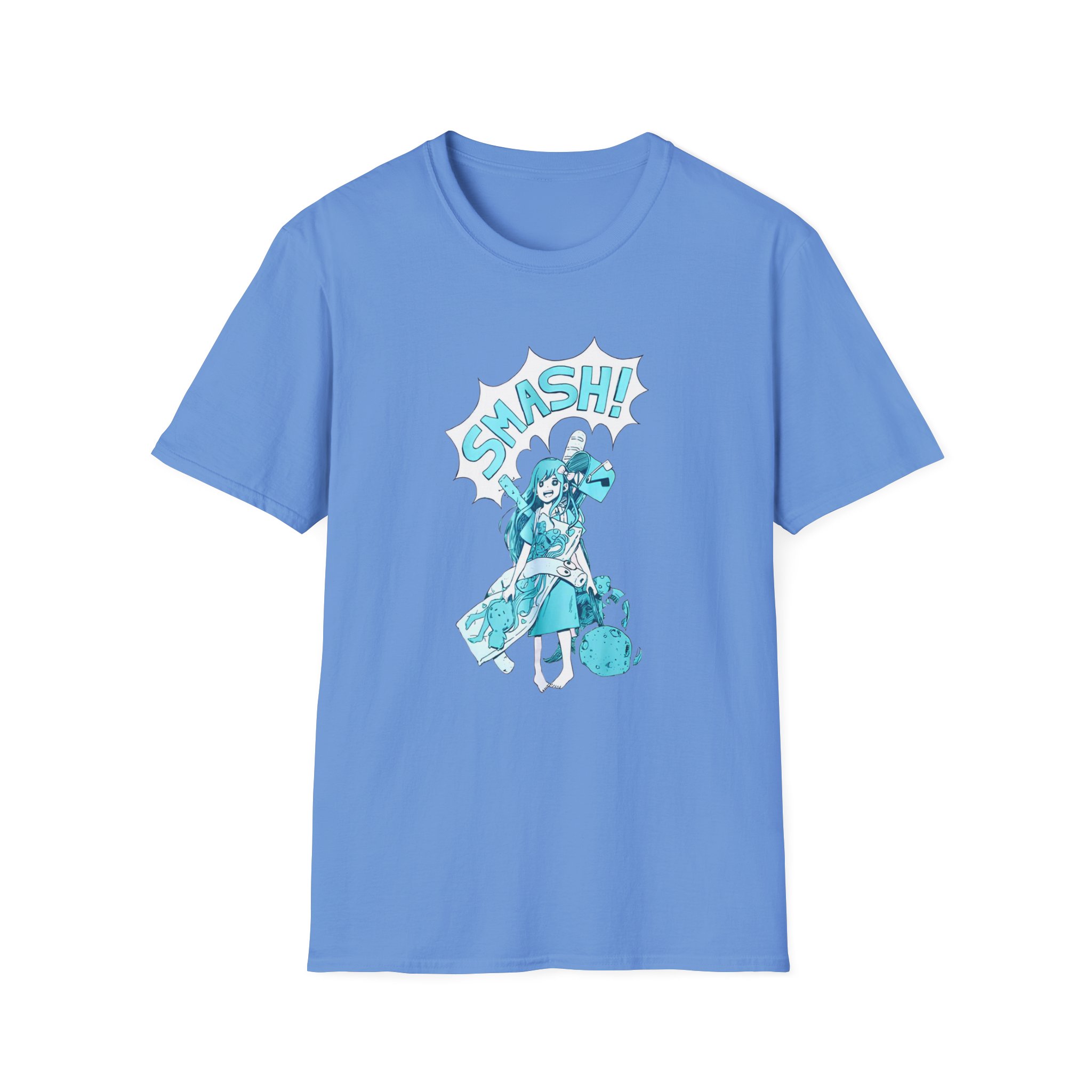 Omori Aubrey Smash! Unisex Softstyle T-Shirt