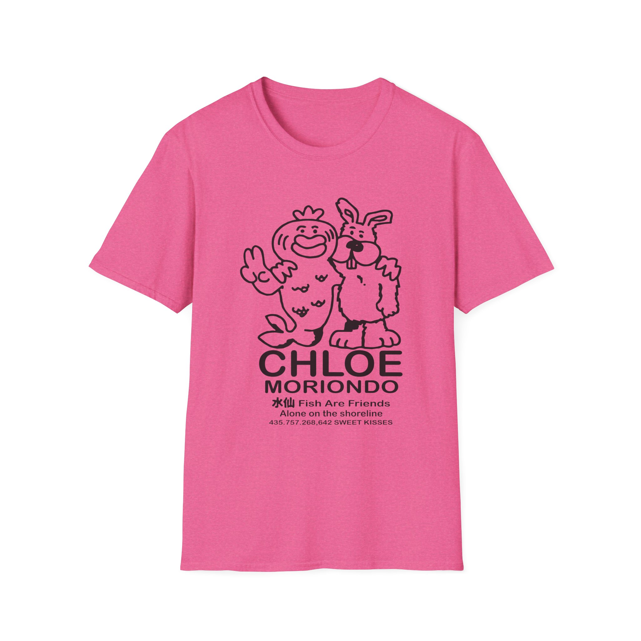 Chloe Moriondo Fish Are Friends Unisex Softstyle T-Shirt