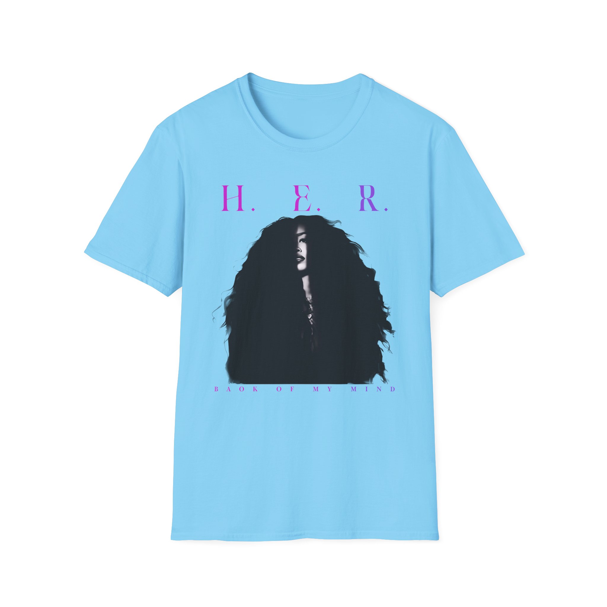 H.E.R. Wavy Hair Unisex Softstyle T-Shirt