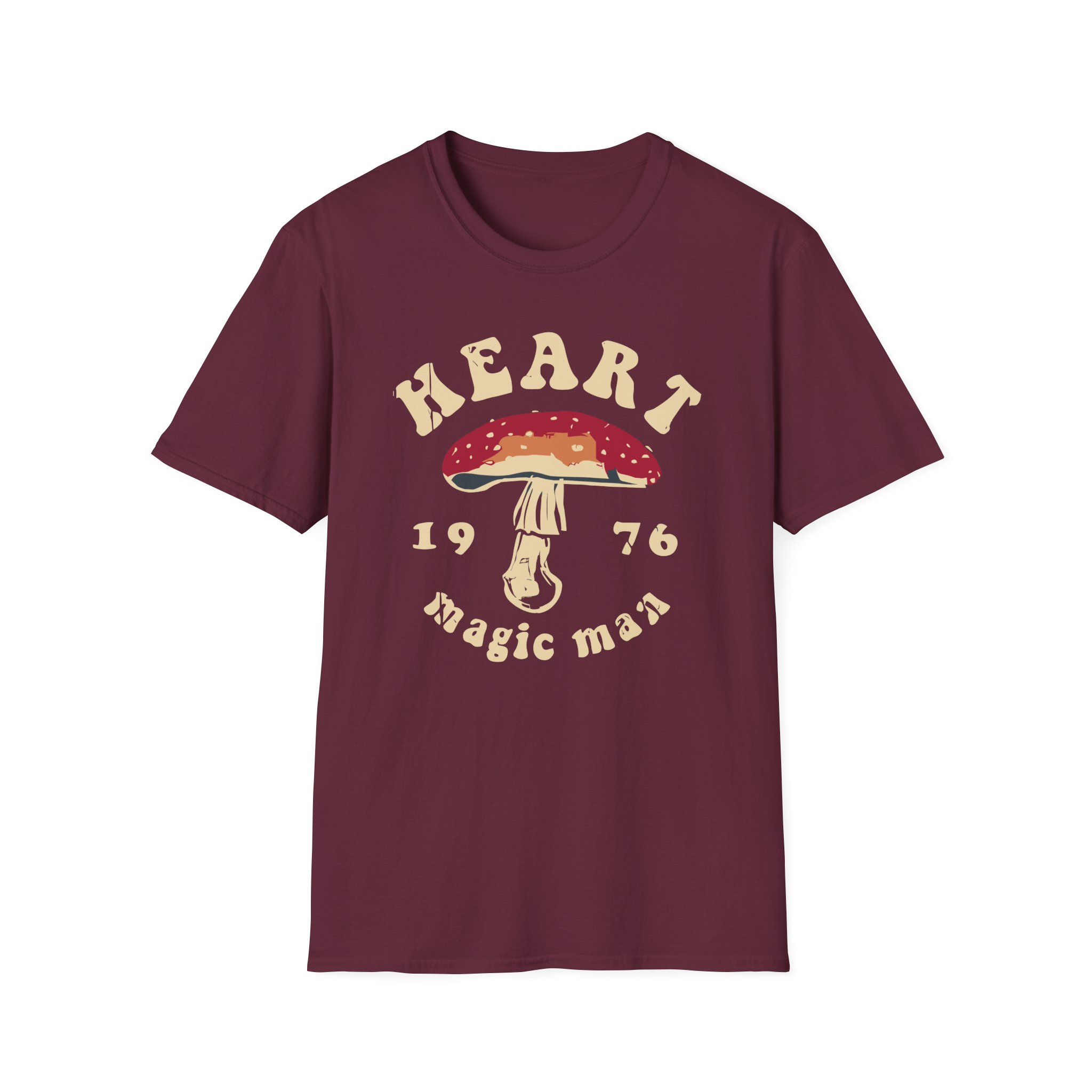 Heart Band Unisex Softstyle T-Shirt