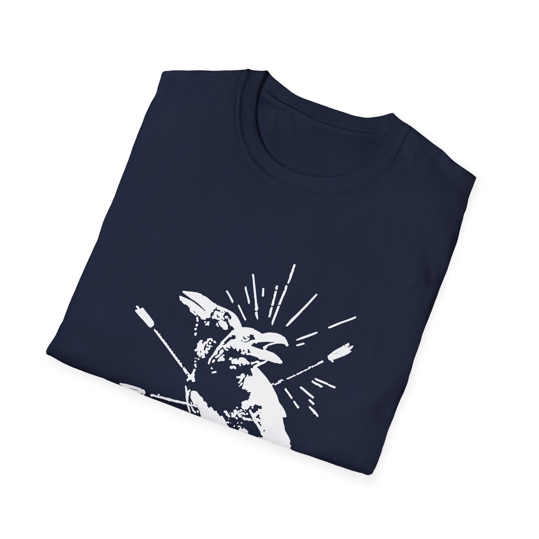 Poppy Coward Birds Unisex Softstyle T-Shirt
