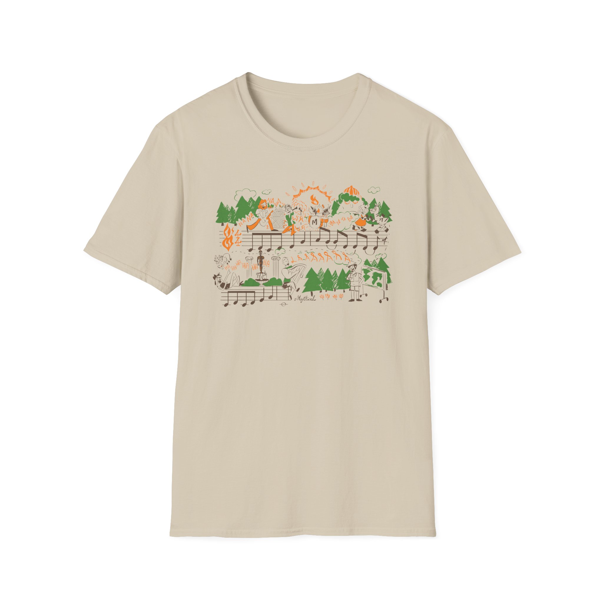 Good Mythical Morning Theme Song unisex softstyle t-shirt