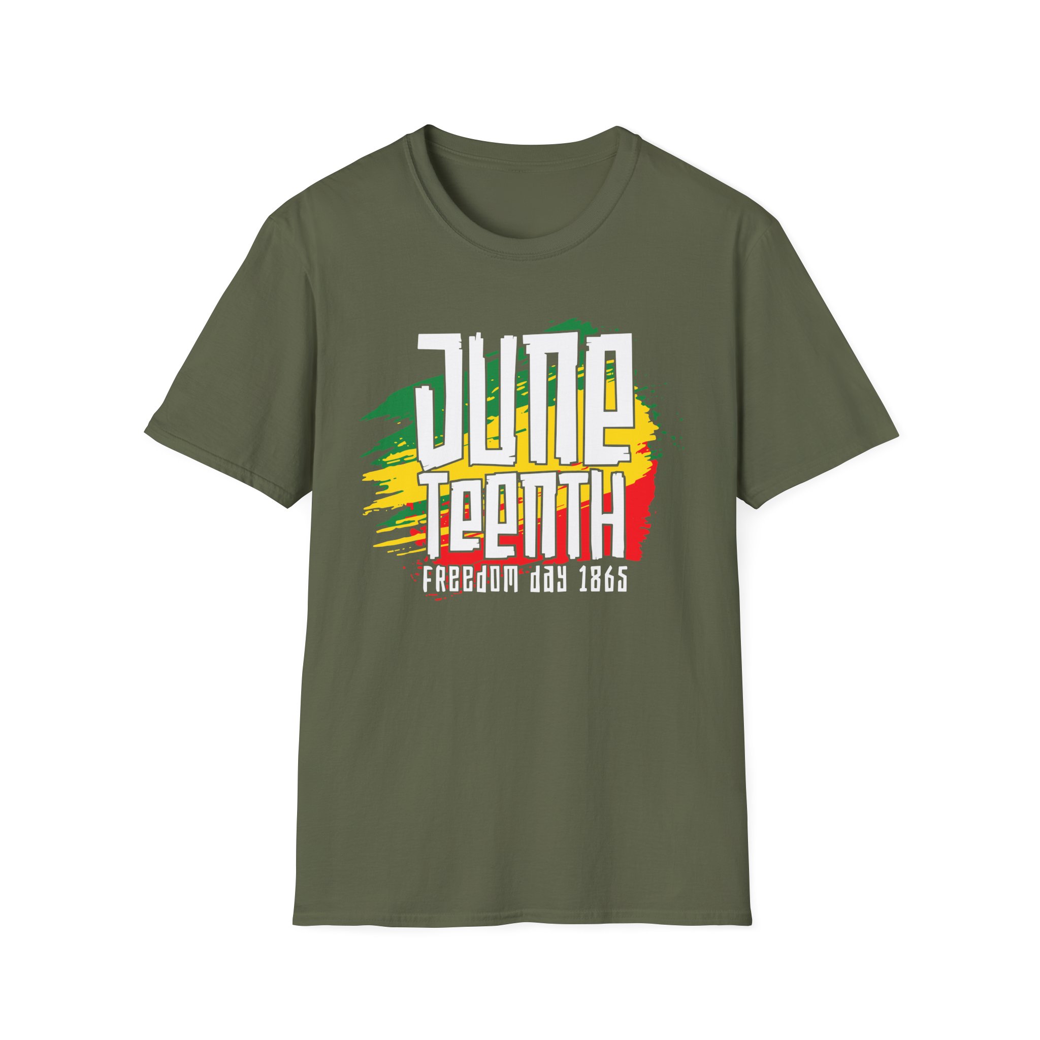 College Lake County Juneteeth Unisex Softstyle T-Shirt