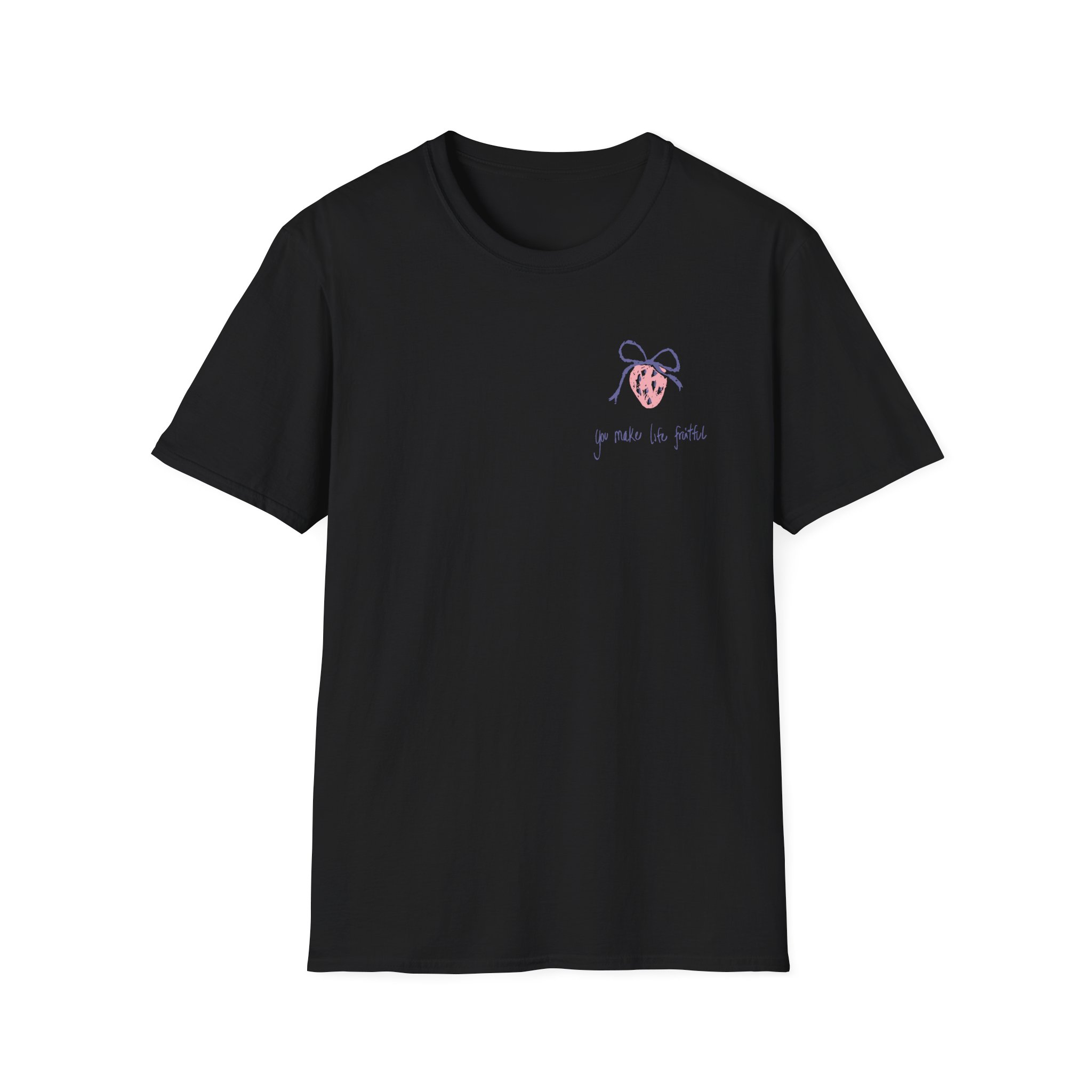 Evelyn Ha Peach Perfect unisex softstyle t-shirt