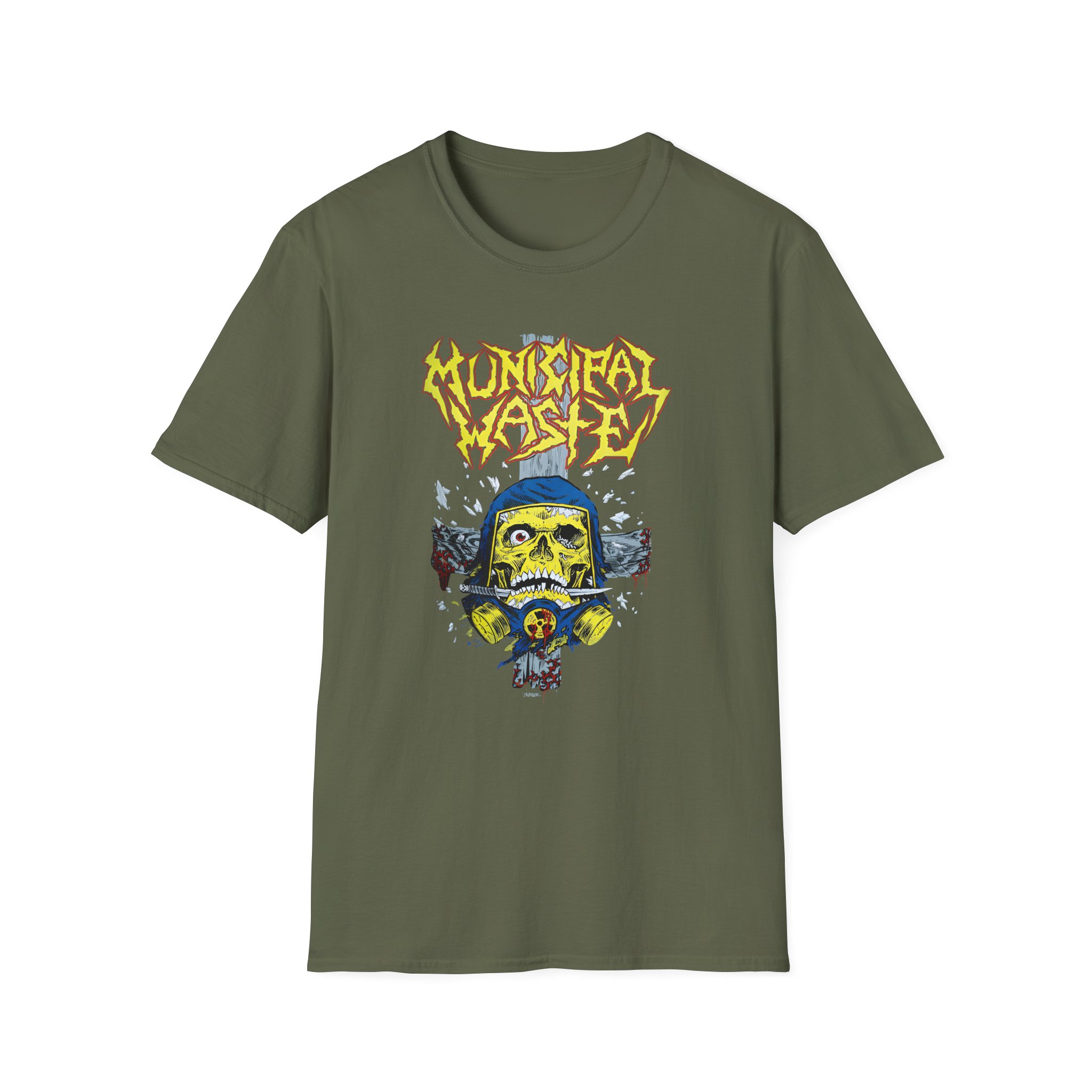 Municipal Waste Schaller Unisex Softstyle T-Shirt