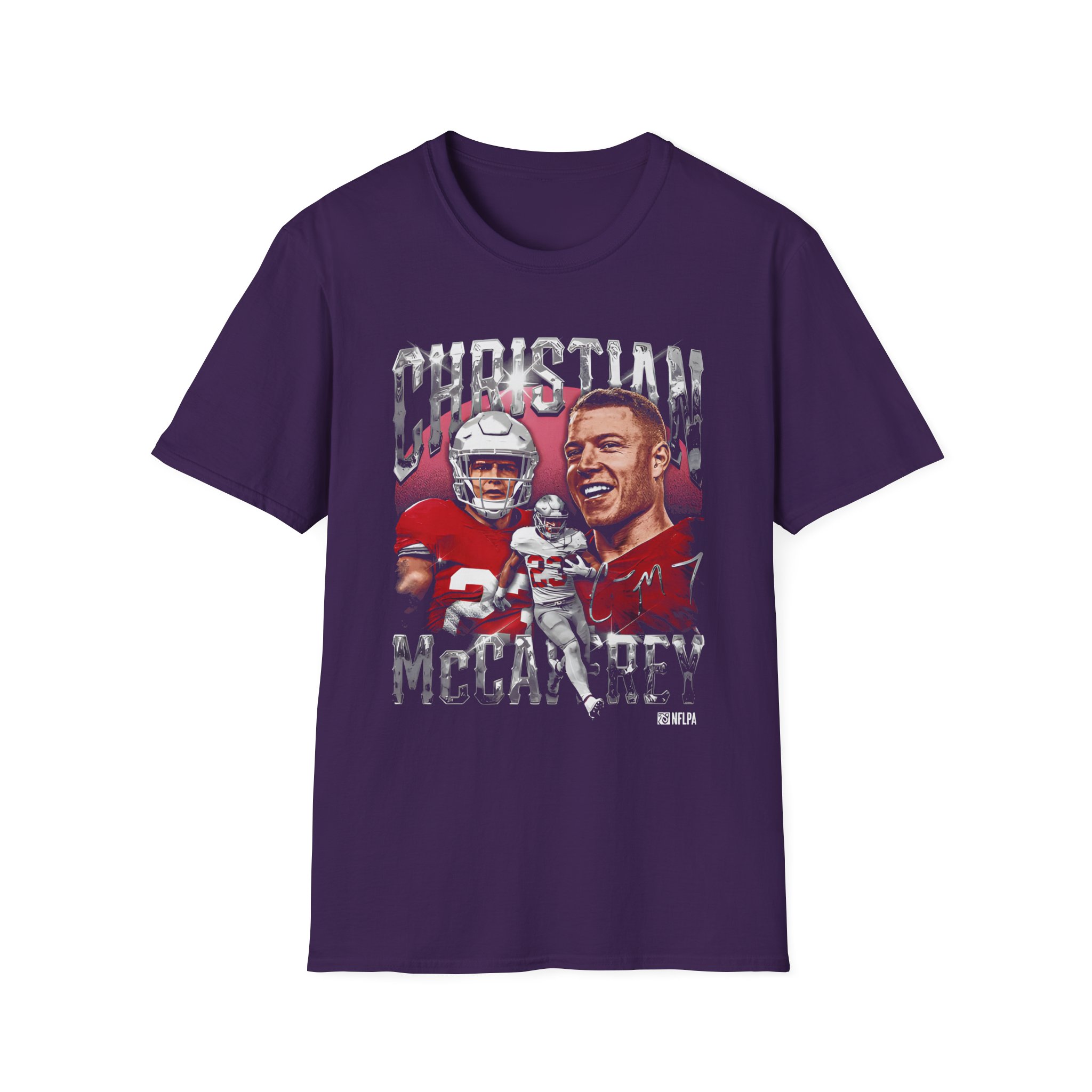 Christian Mccaffrey Vintage Unisex Softstyle T-Shirt