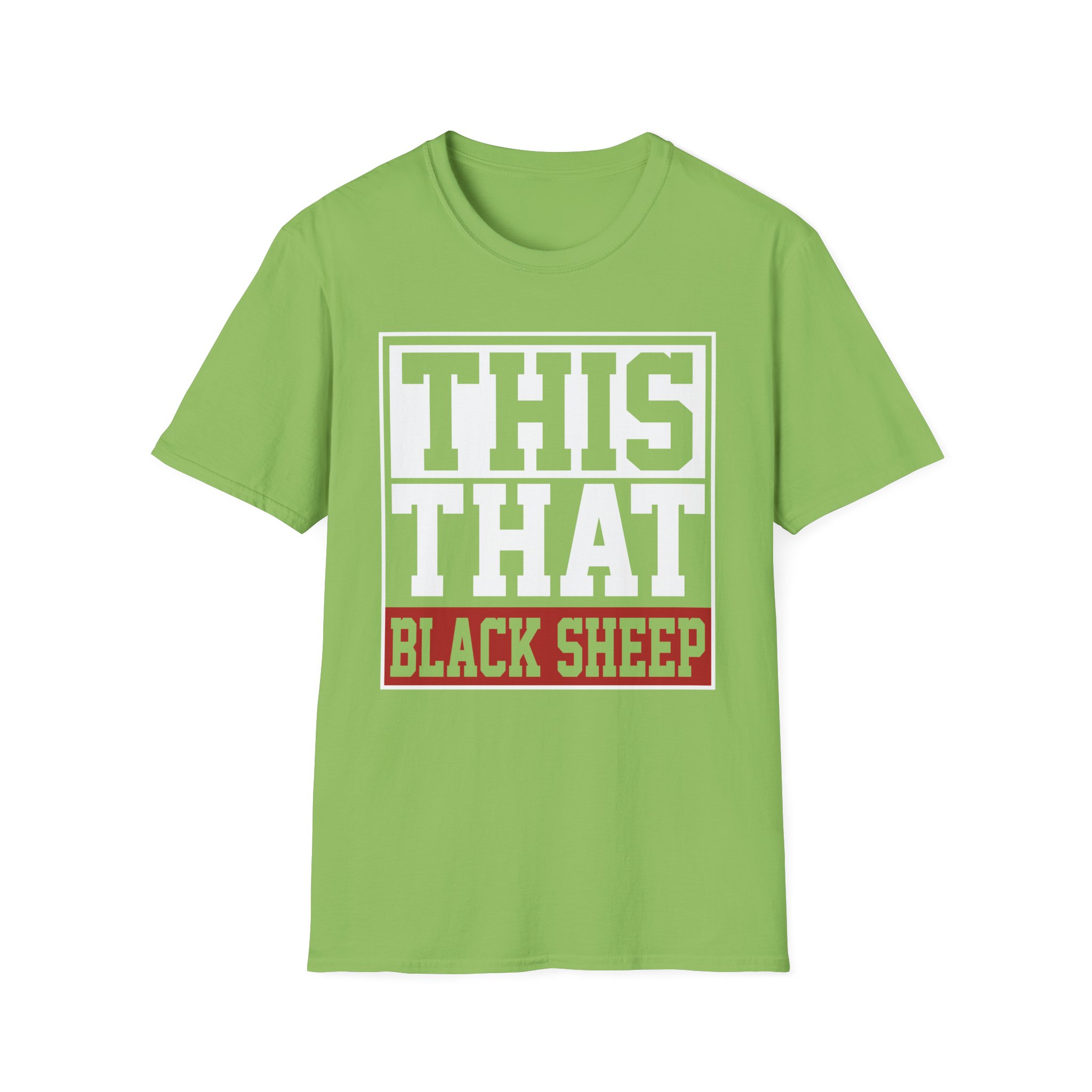 Black Sheep This That Unisex Softstyle T-Shirt